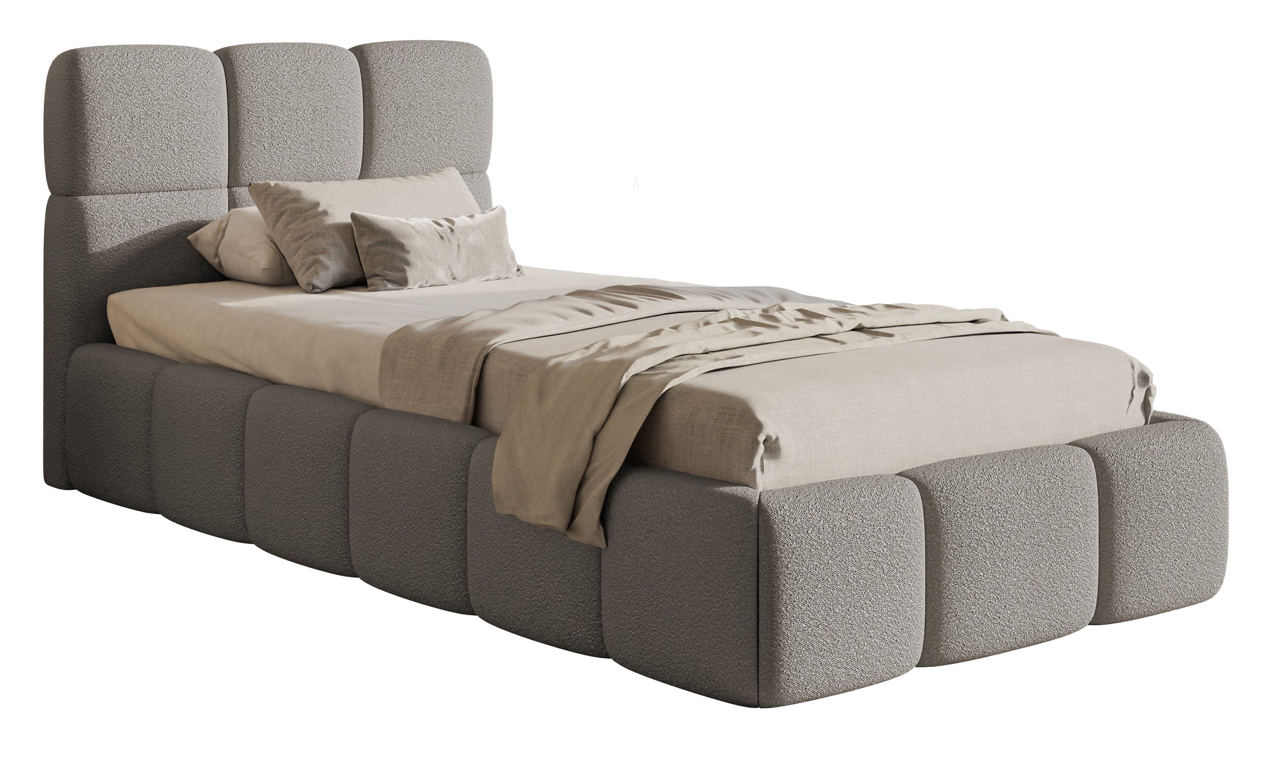 selsey-cloudy-polsterbett-90x200-cm-mit-stauraum-grauer-boucl-stoff image 1