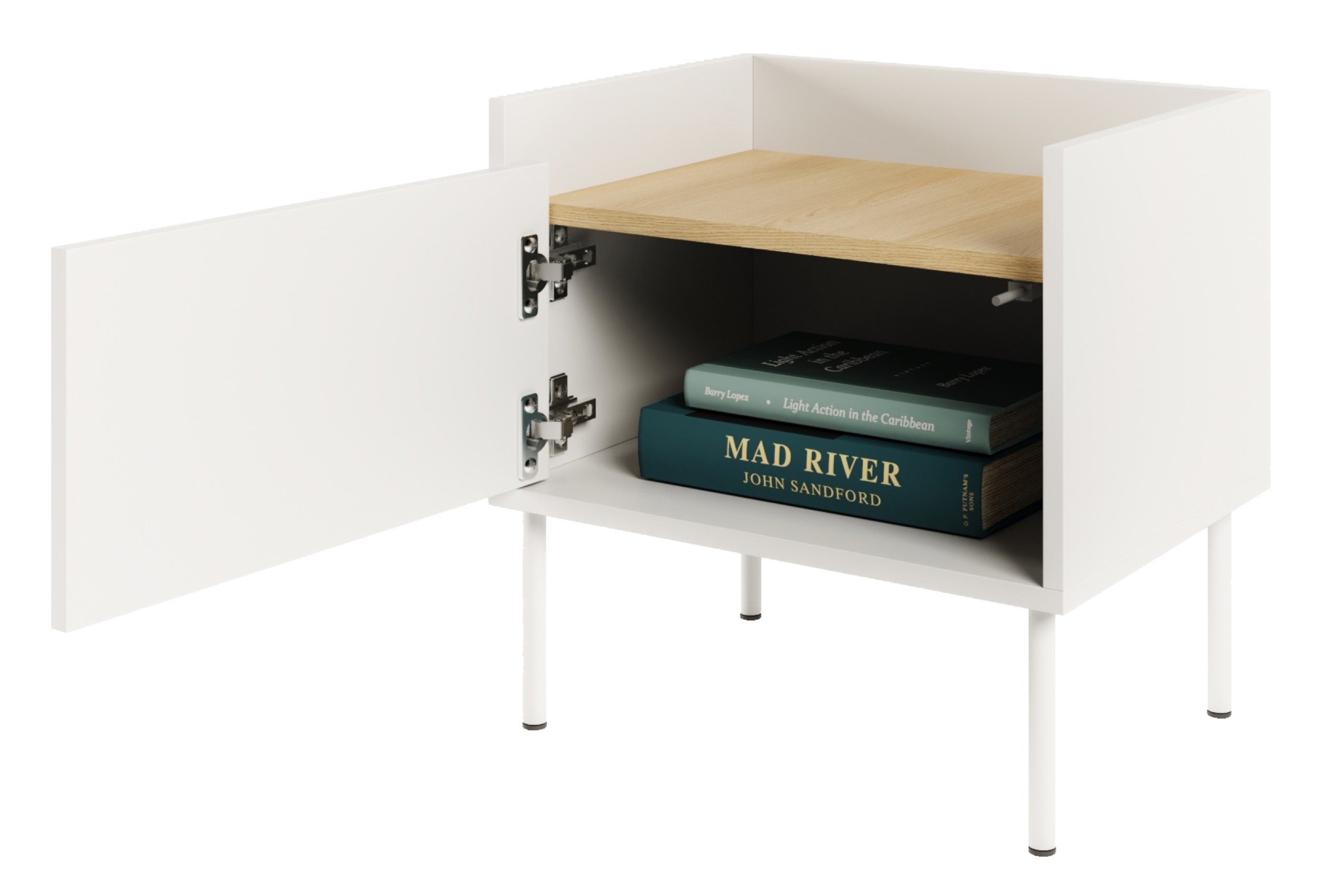 selsey-tovi-nachttisch-mit-t-r-50-cm-wei-eiche-lindberg image 2