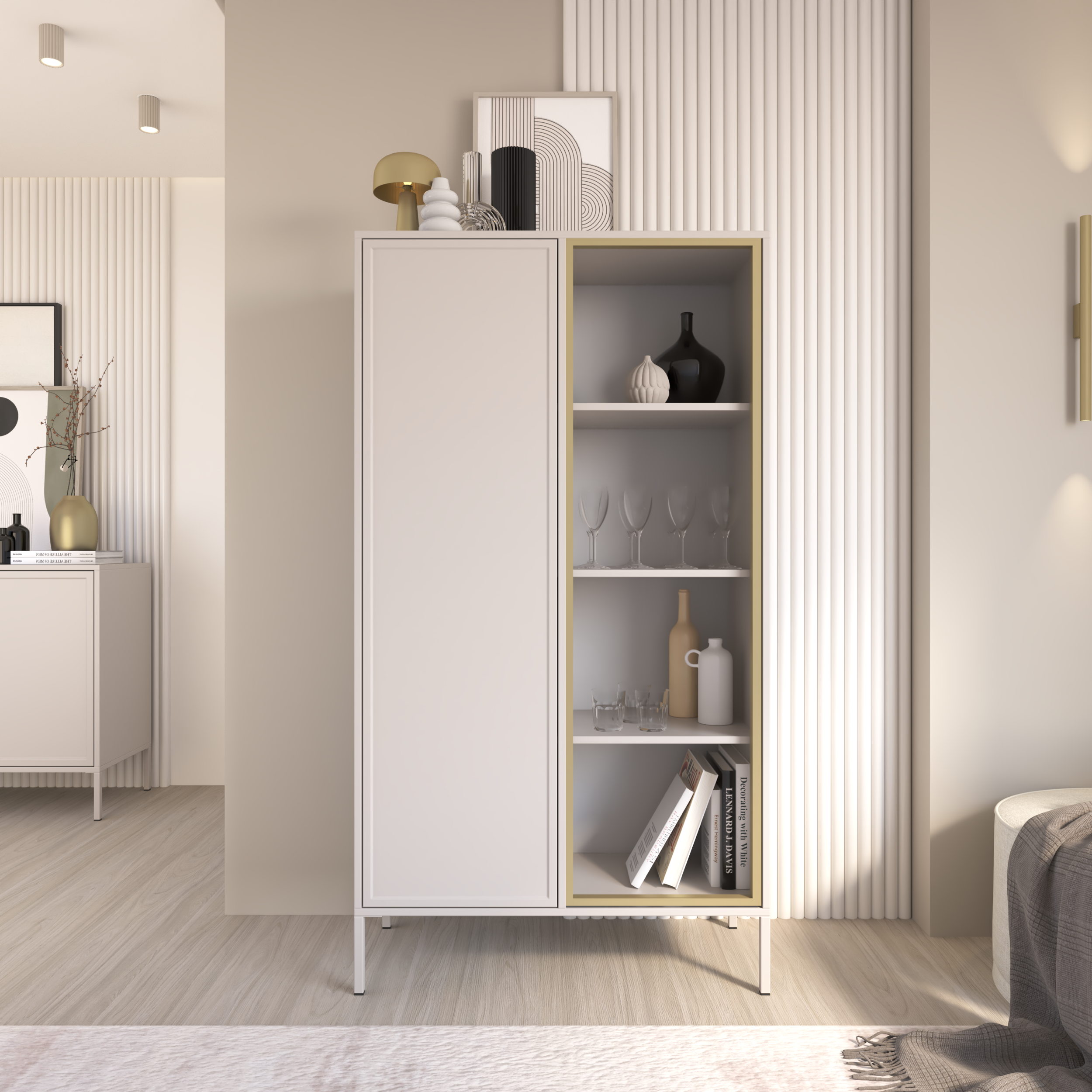 selsey-velveto-zweifl-geliger-schrank-mit-glasfront-90-cm-wei image 2