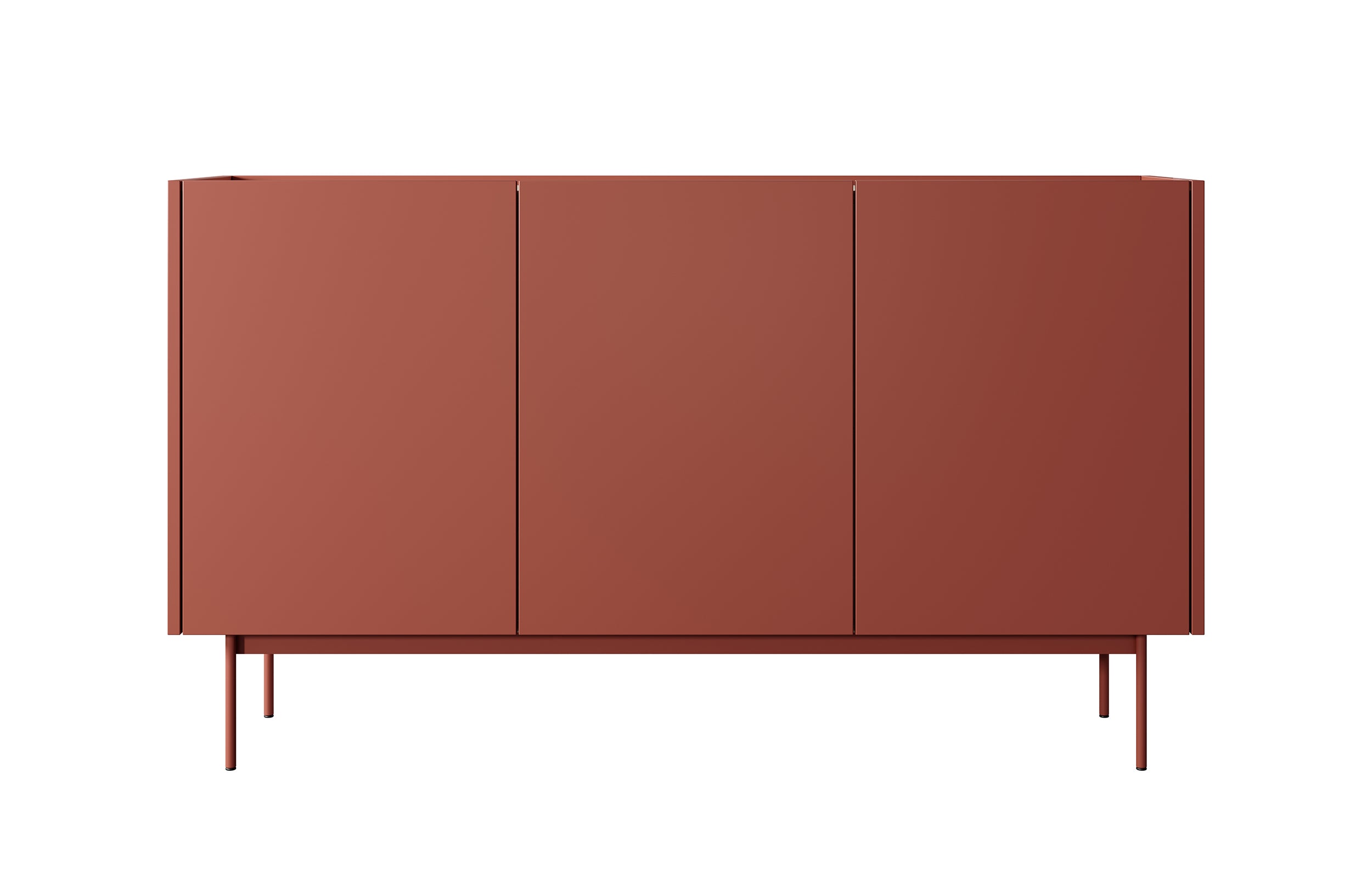 selsey-color-dreht-r-kommode-144-cm-ziegelrot-eiche-linea-3-t-rig image 2