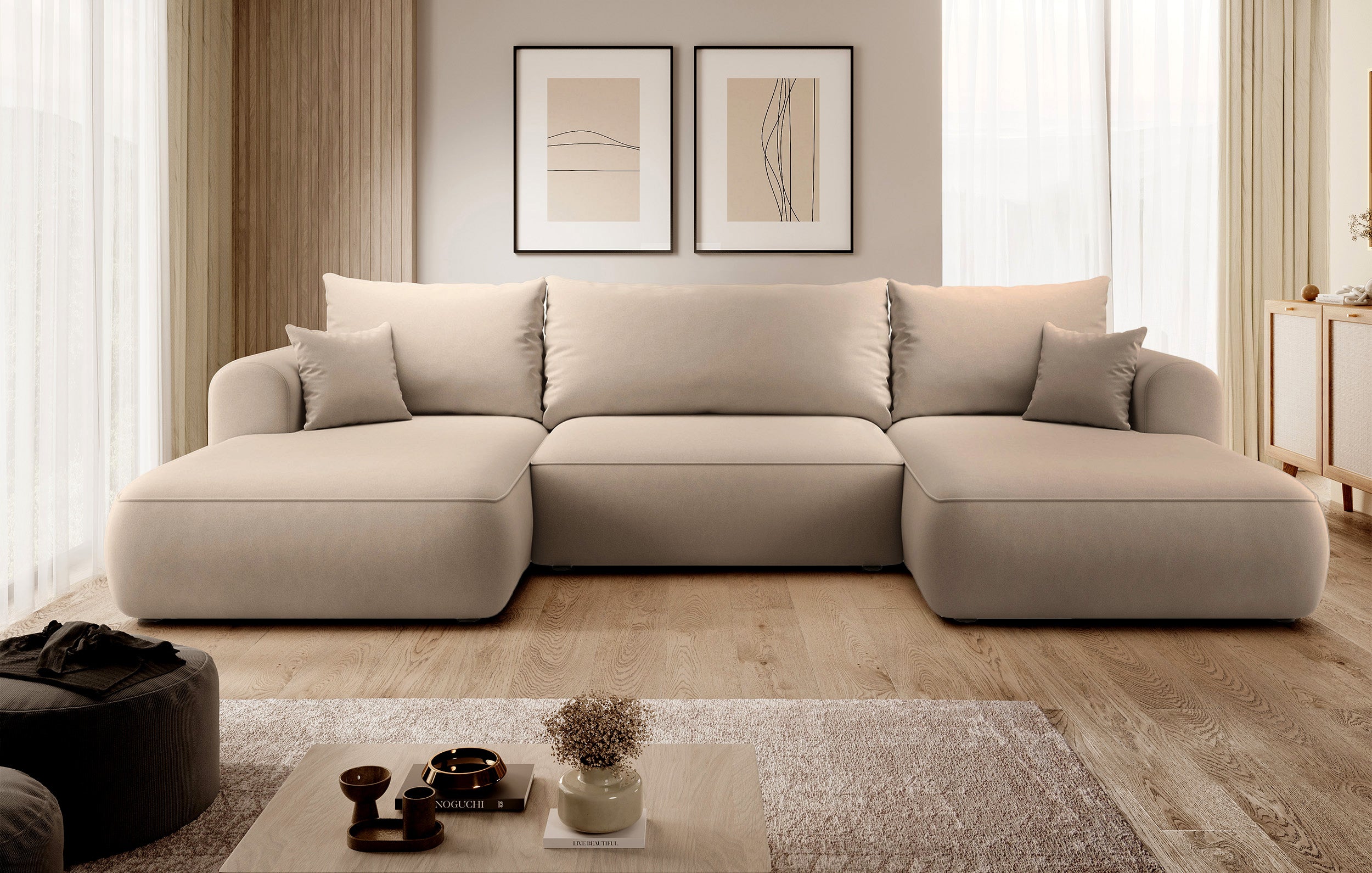 selsey-ovo-ecksofa-u-f-rmig-mit-bettfunktion-und-stauraum-beige-pflegesamt-unive image 2