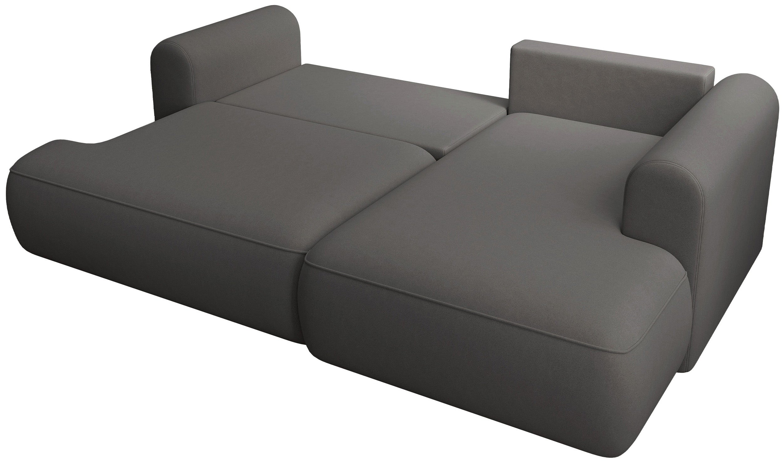 selsey-ovo-mini-ecksofa-l-form-rechts-mit-schlaffunktion-stauraum-dunkelgrauer-s image 2