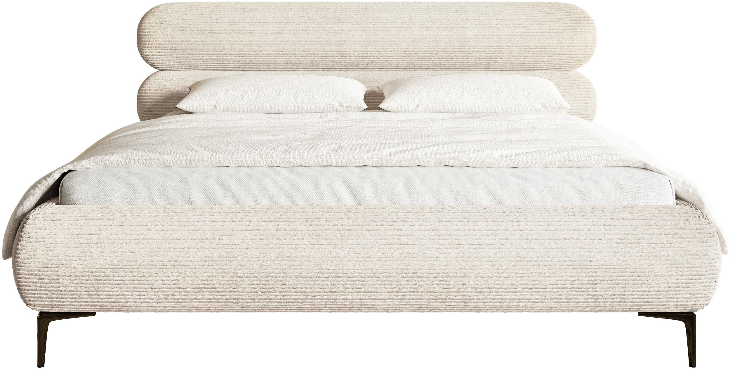 selsey-roule-cord-polsterbett-140x200-cm-hellbeige-cord-schwarze-beine image 6