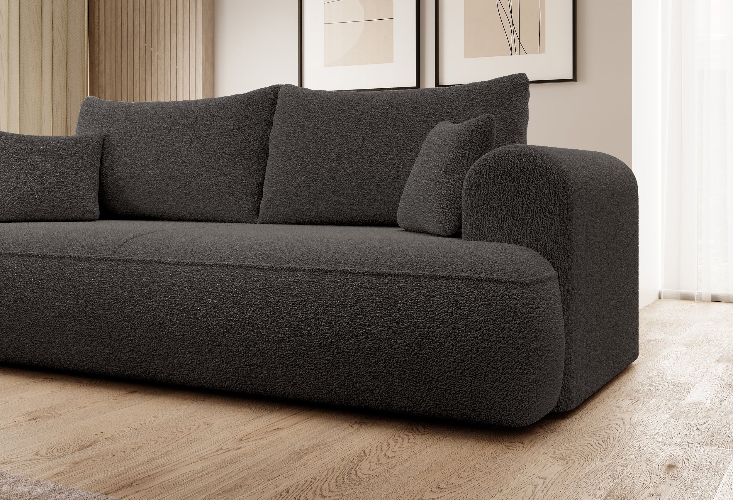selsey-ovo-schlafsofa-3-sitzer-dunkelgrau-boucl-mit-stauraum image 3
