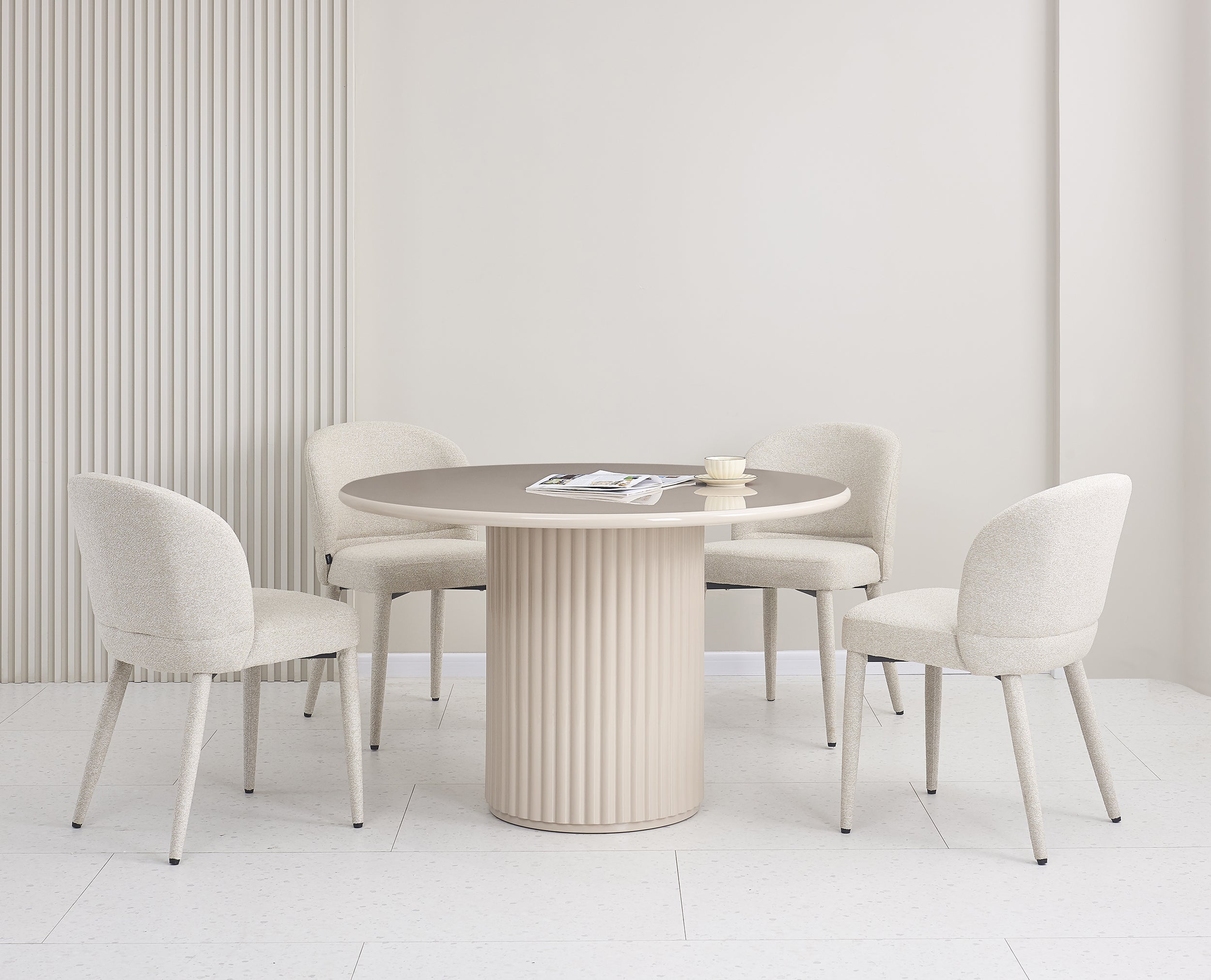 selsey-prinise-runder-esstisch-120-cm-taupe-hochglanz image 4