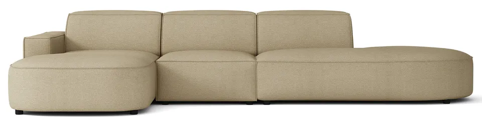 selsey-sallmo-modulares-ecksofa-l-form-links-dunkelbeige-hydrophobes-chenille image 1