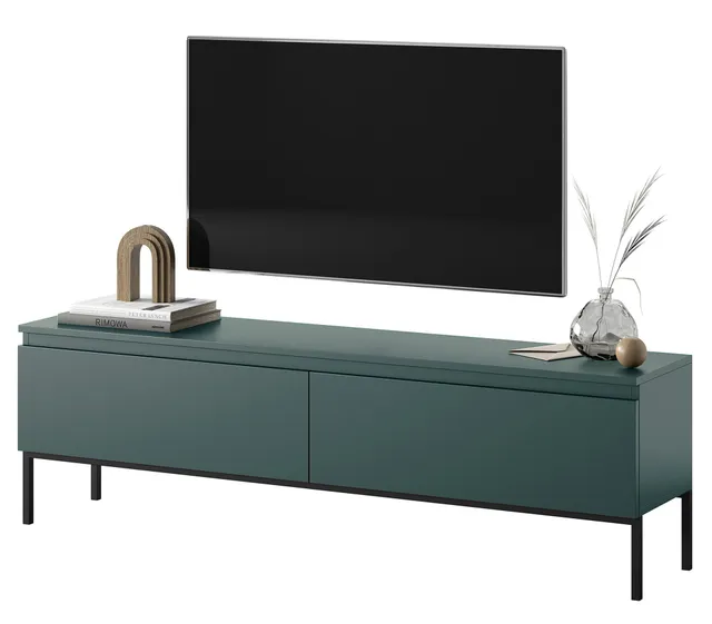 selsey-bemmi-tv-schrank-150-cm-dunkelgr-n-lowboard-eiche image 1