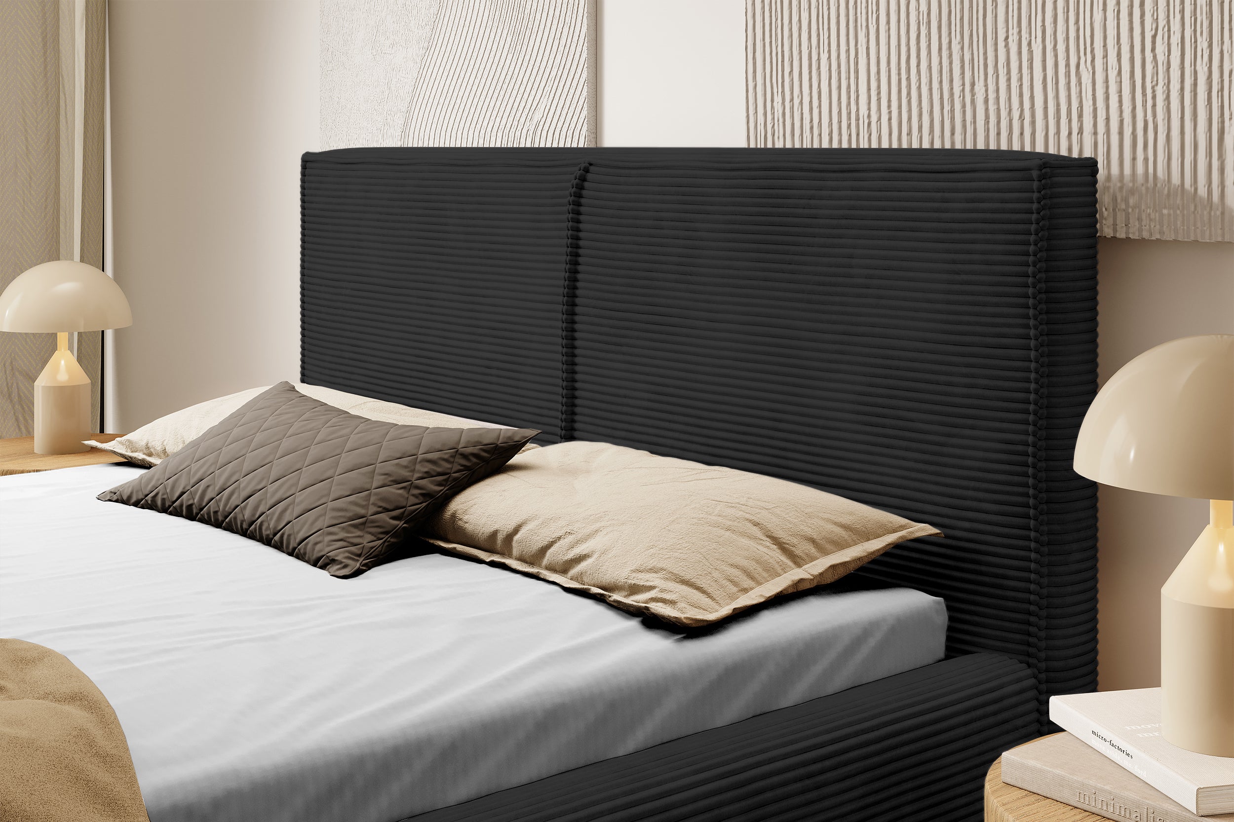 selsey-farese-gepolstertes-bett-160x200-cm-mit-stauraum-gasdruckfeder-schwarz-co image 4