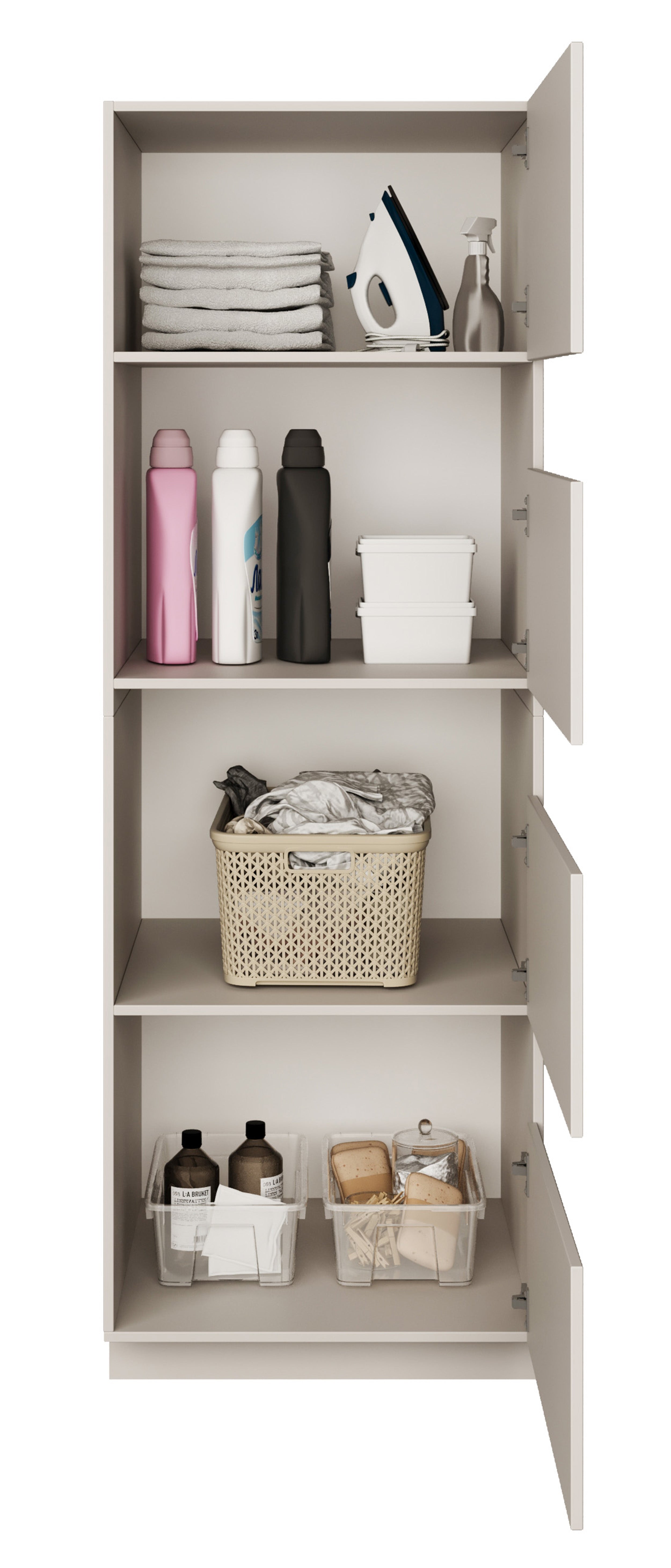 selsey-holv-badezimmerschrank-stehend-4-t-rig-68-cm-kaschmir image 4