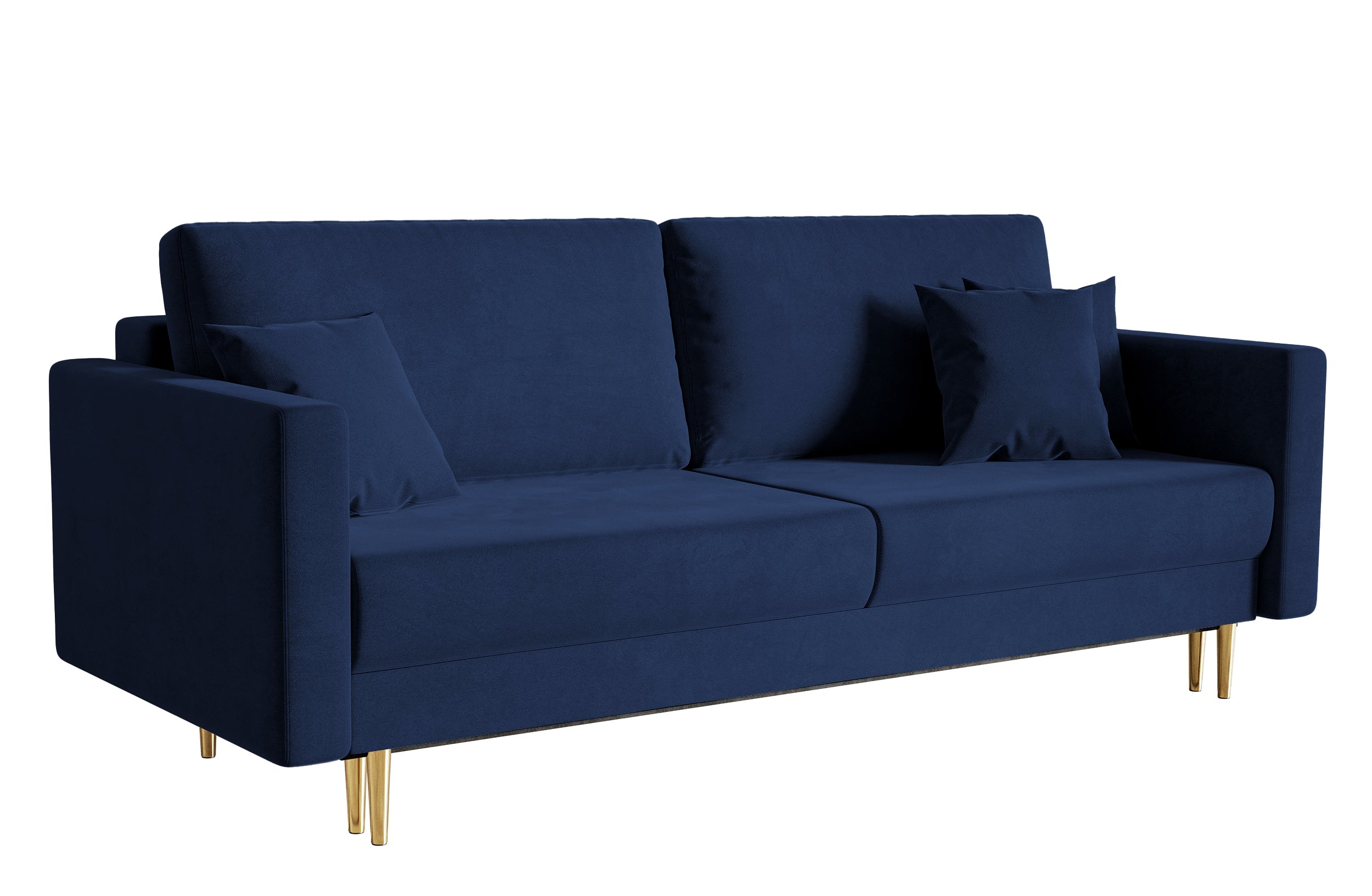 selsey-valico-dreisitziges-schlafsofa-samtblau-wasserabweisend image 1