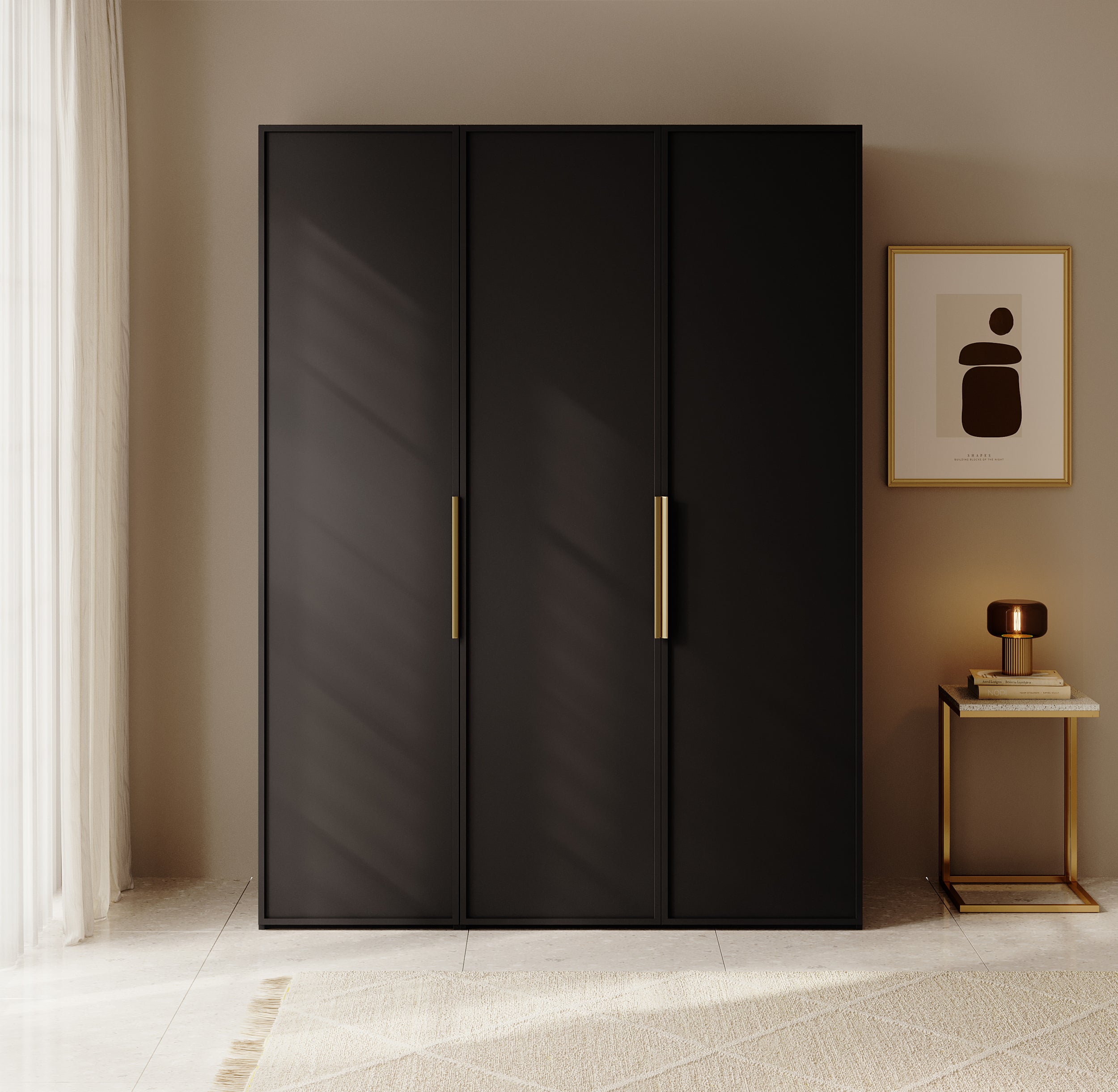 selsey-frame-dreht-renschrank-150-cm-schwarz-mit-kleiderstange-7-b-den-und-conta image 4