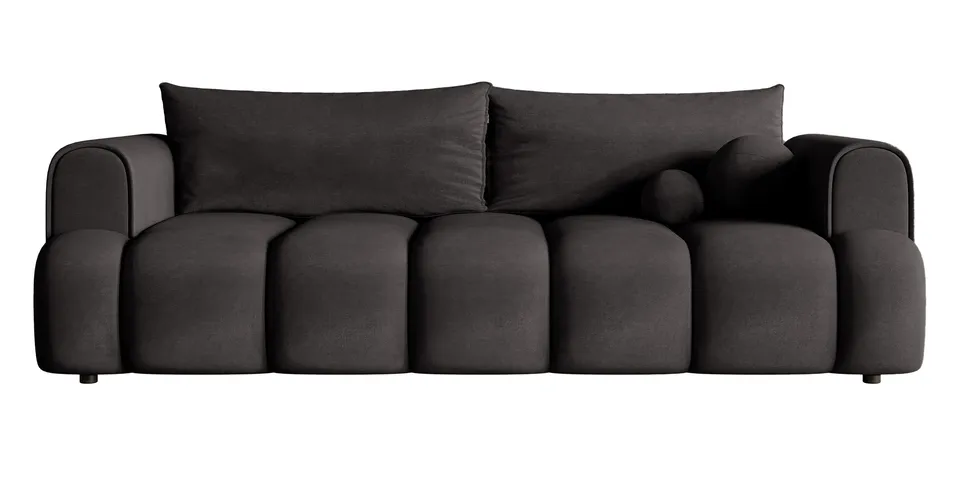 selsey-dandelino-dreisitziges-sofa-mit-schlaffunktion-graphit-samt-hydrophob image 1