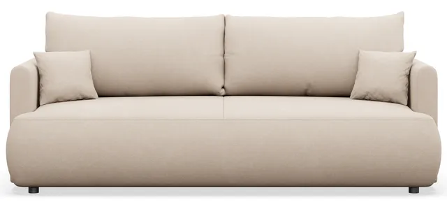 selsey-ovo-mini-dreisitziges-ausklappbares-sofa-mit-stauraum-creme-chenille image 1