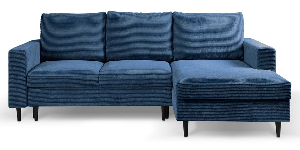 selsey-nalika-ecksofa-mit-schlaffunktion-rechts-marineblau-cord-mit-stauraum image 1