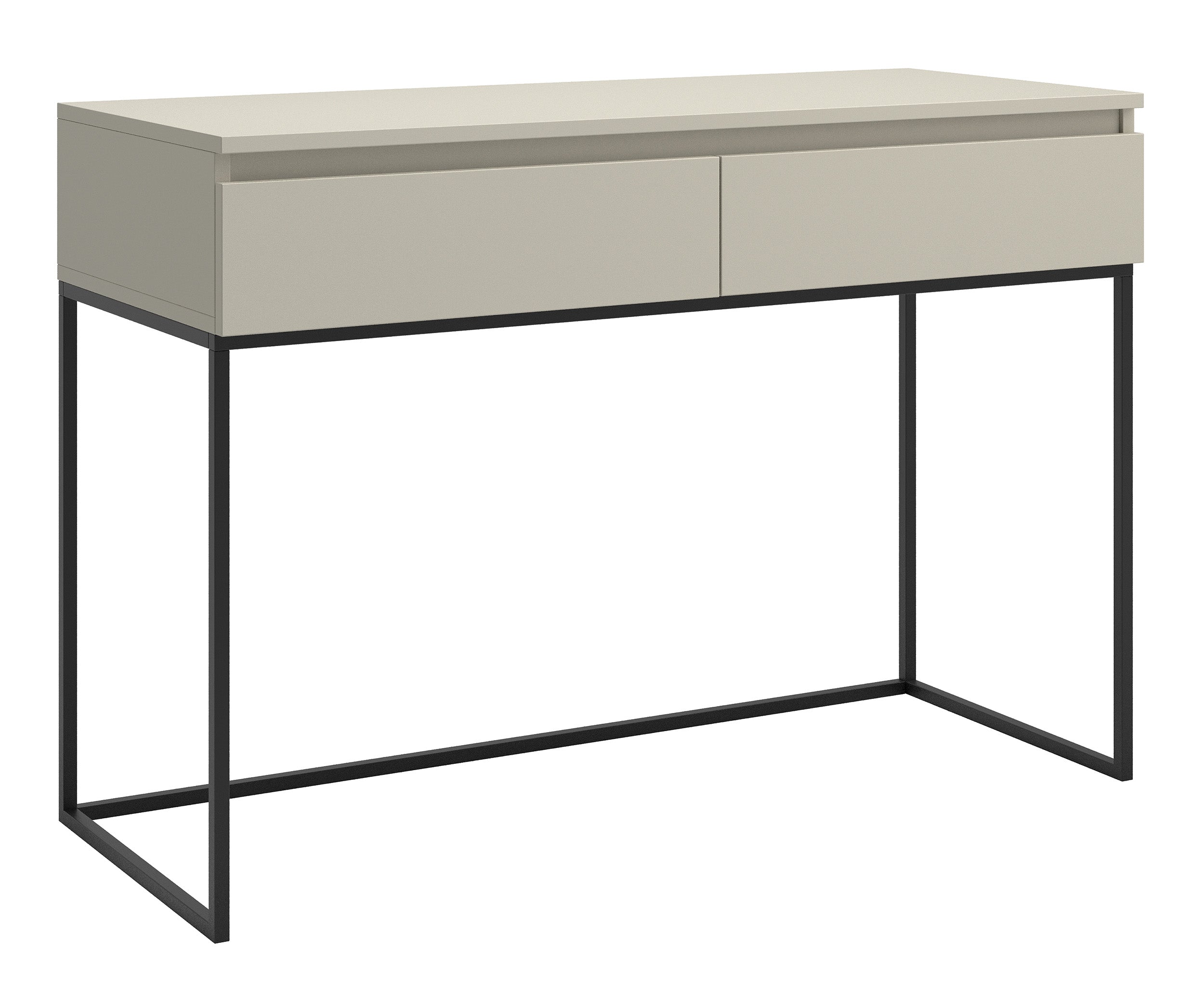 selsey-bemmi-schminktisch-mit-schubladen-kaschmir-schwarze-beine image 1