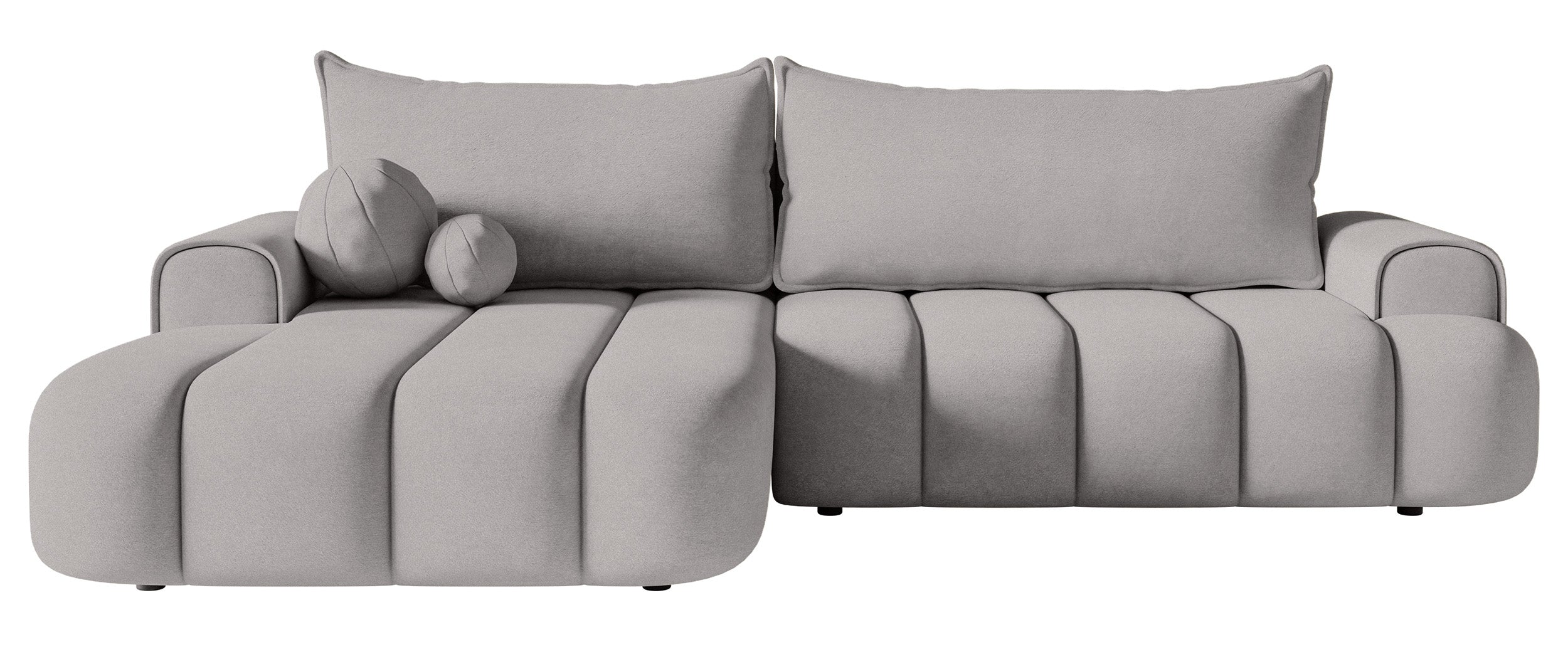 selsey-dandelino-ecksofa-mit-schlaffunktion-links-l-form-grauer-samt image 1