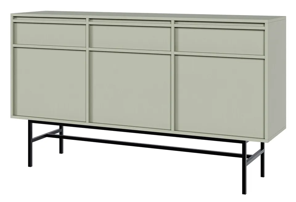 selsey-evo-dreht-r-kommode-154-cm-mit-schubladen-salbeigr-n image 1