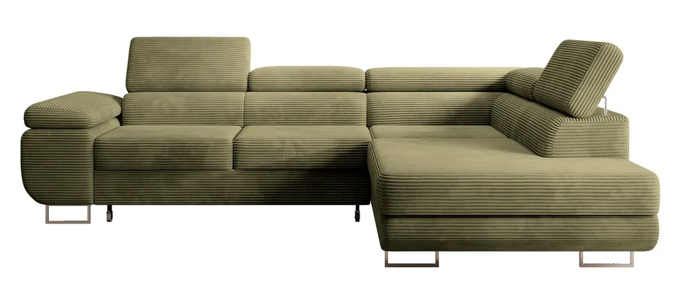selsey-stevil-ecksofa-mit-schlaffunktion-l-form-rechts-mit-stauraum-olivgr-ner-c image 1