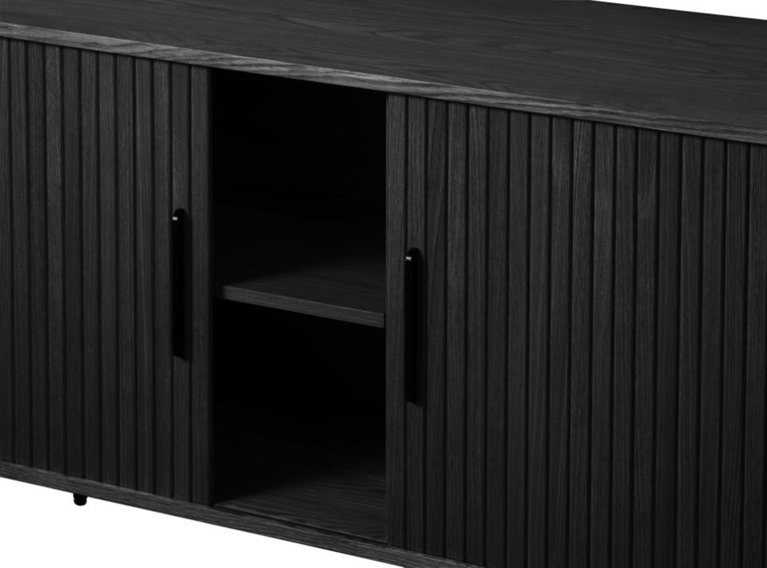 selsey-gativel-kommode-lamellen-180-cm-schwarze-eiche image 3
