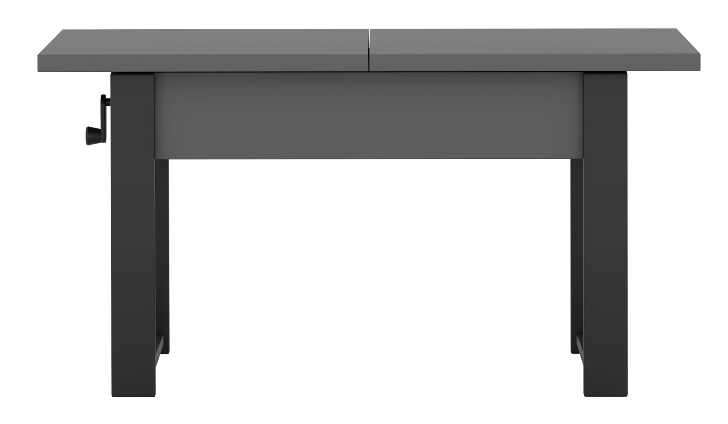 selsey-couchtisch-hugo-ausziehbar-120-157-x67-cm-grau-diamantmuster-schwarze-bei image 6