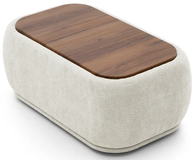selsey-bommo-modulares-rechteckiges-pouf-mit-platte-creme-chenille image 1