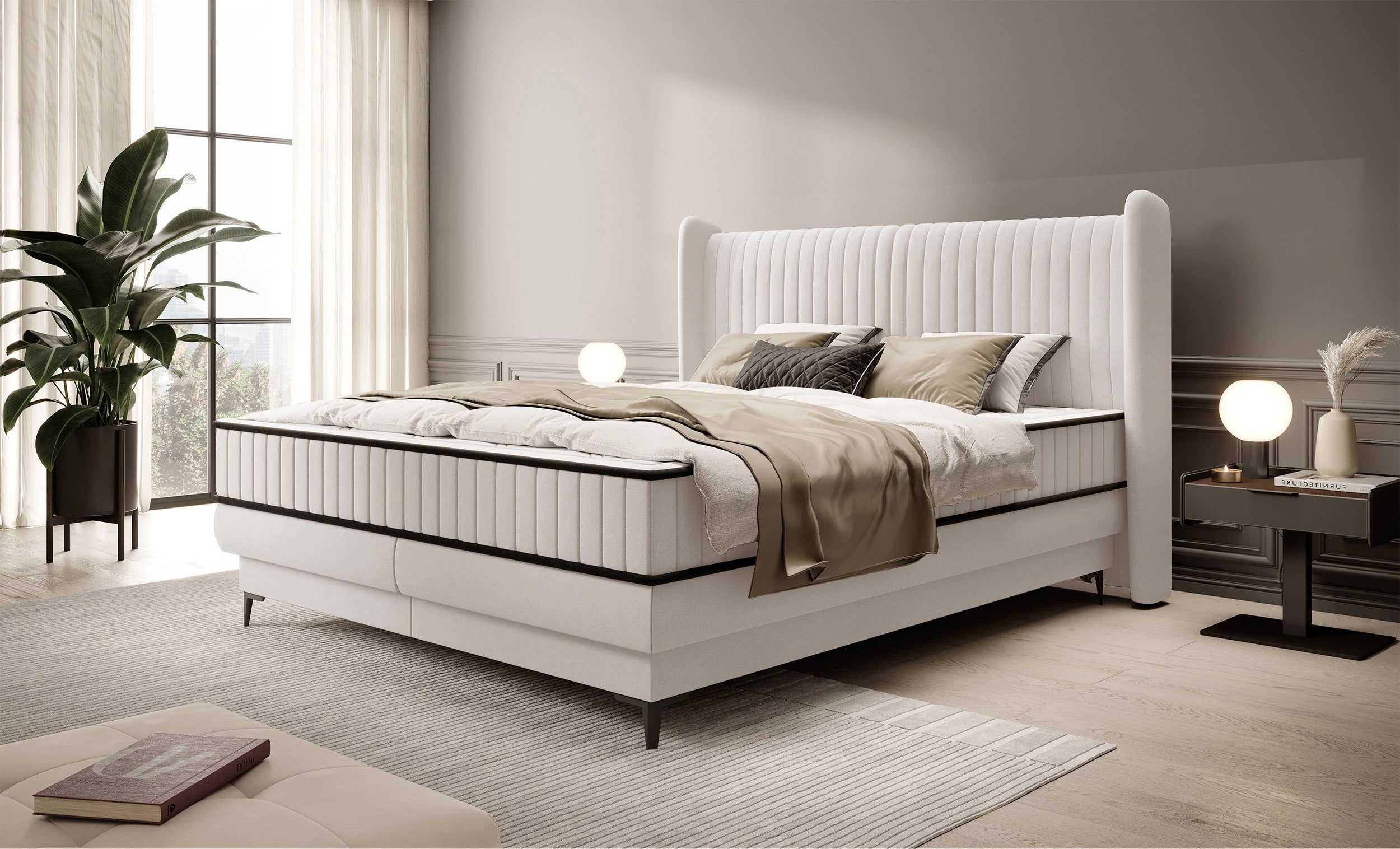 selsey-daliano-kontinentales-bett-160x200-cm-mit-stauraum-creme-samt image 2