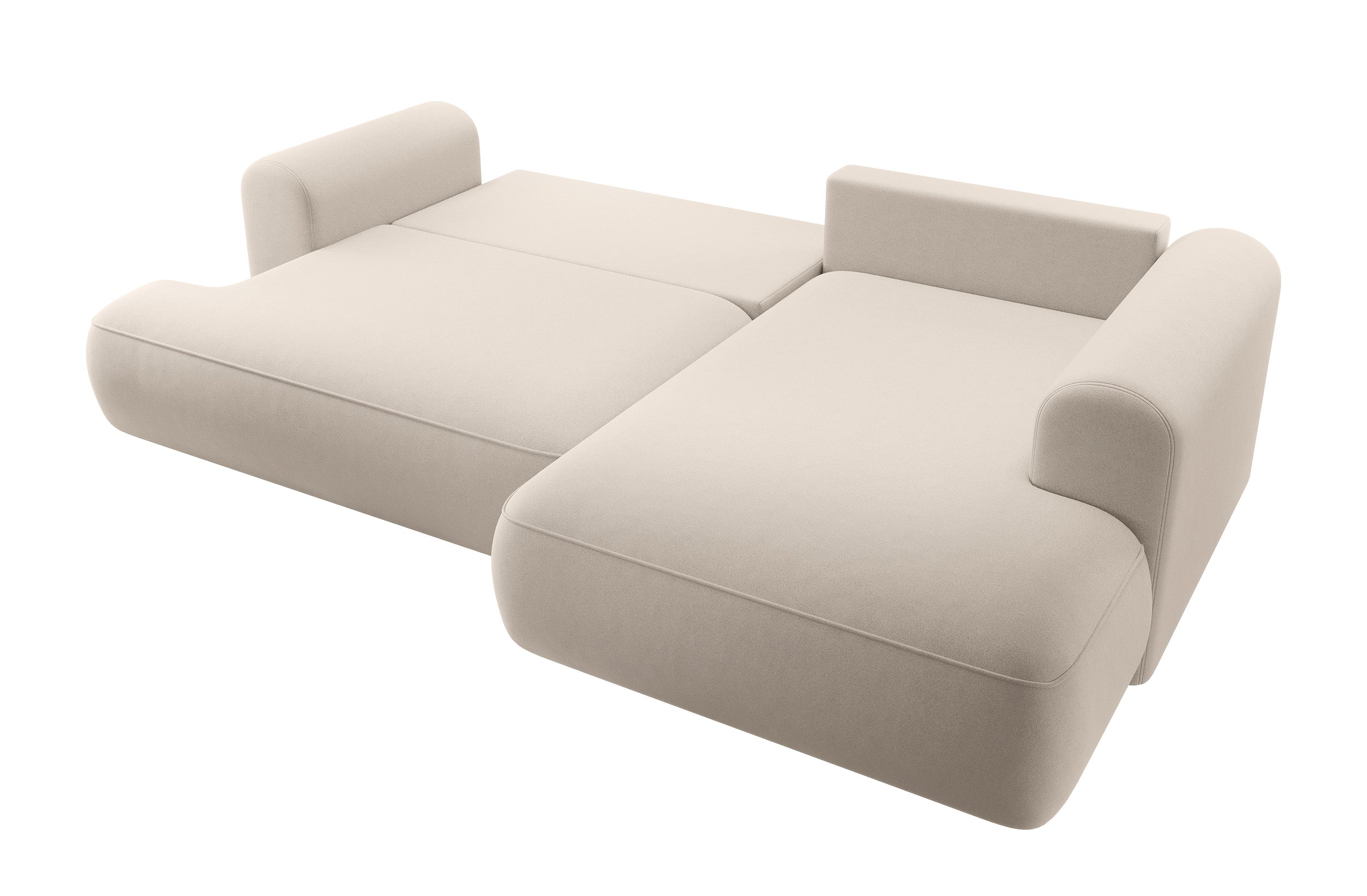 selsey-ovo-ecksofa-l-form-rechts-mit-schlaffunktion-hellbeige-velours image 7