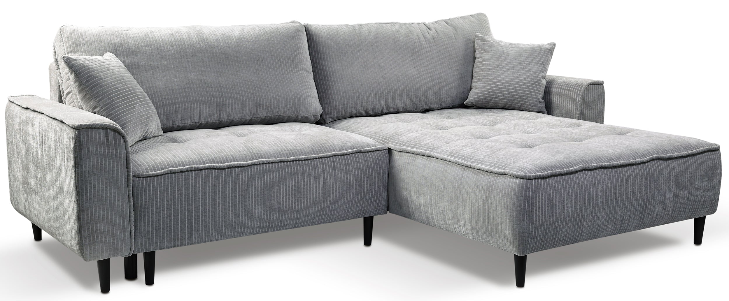 selsey-blues-ecksofa-l-f-rmig-rechts-mit-schlaffunktion-und-stauraum-grauer-cord image 1
