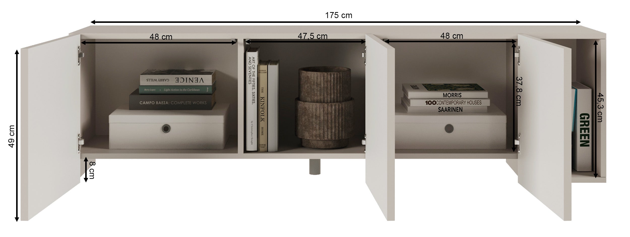 selsey-arkadia-tv-schrank-175-cm-kaschmir-mit-4-t-ren-gefr-ste-bogen-fronten image 6
