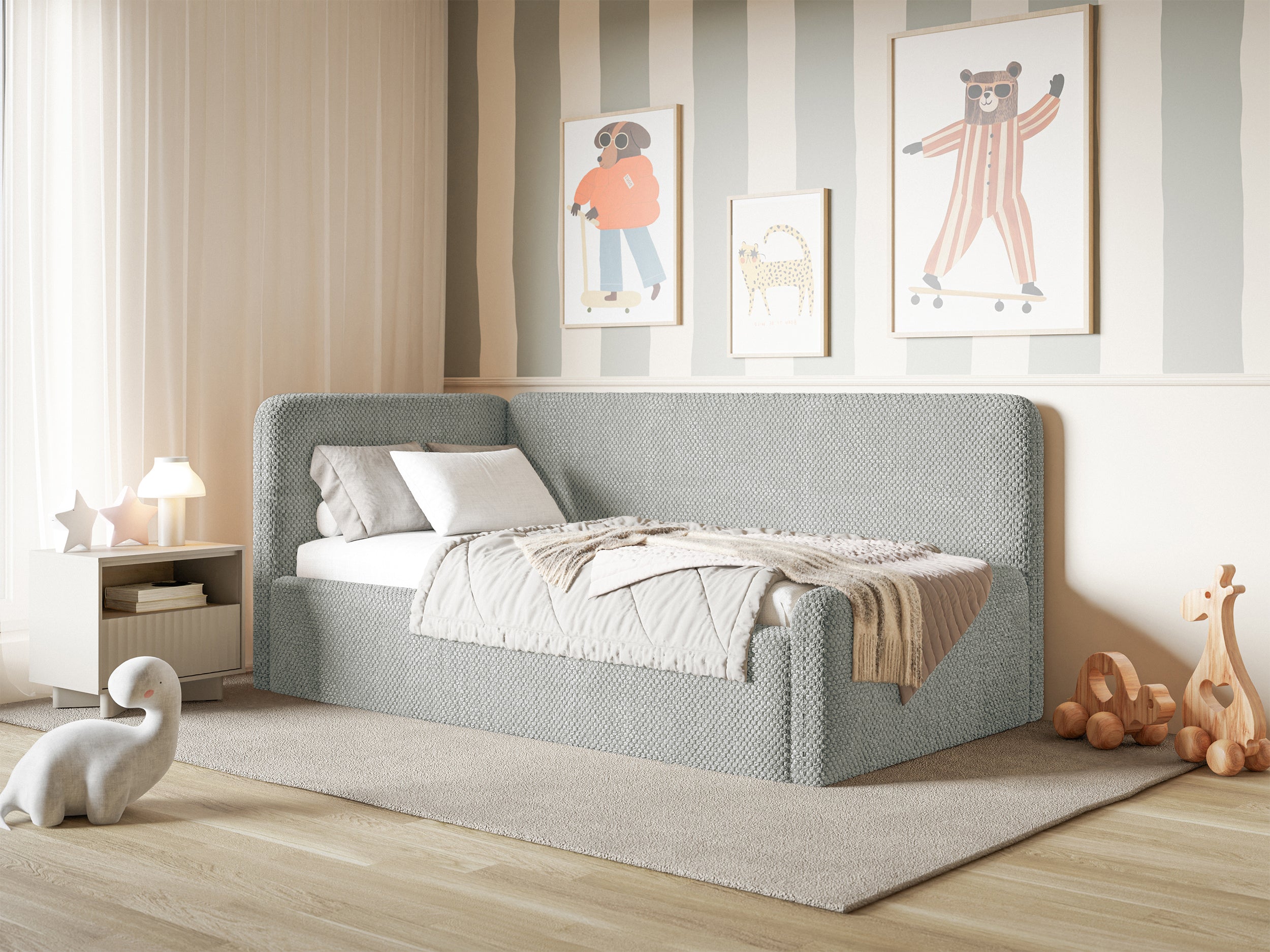 selsey-fanklo-jugendbett-120x200-cm-links-mit-stauraum-und-schutzgittern-grau-hy image 5