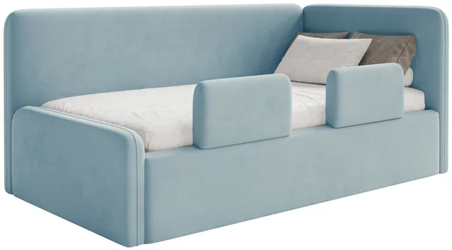 selsey-fanklo-jugendbett-120x200-cm-rechtsseitig-mit-stauraum-hellblauer-velours-2 image 1