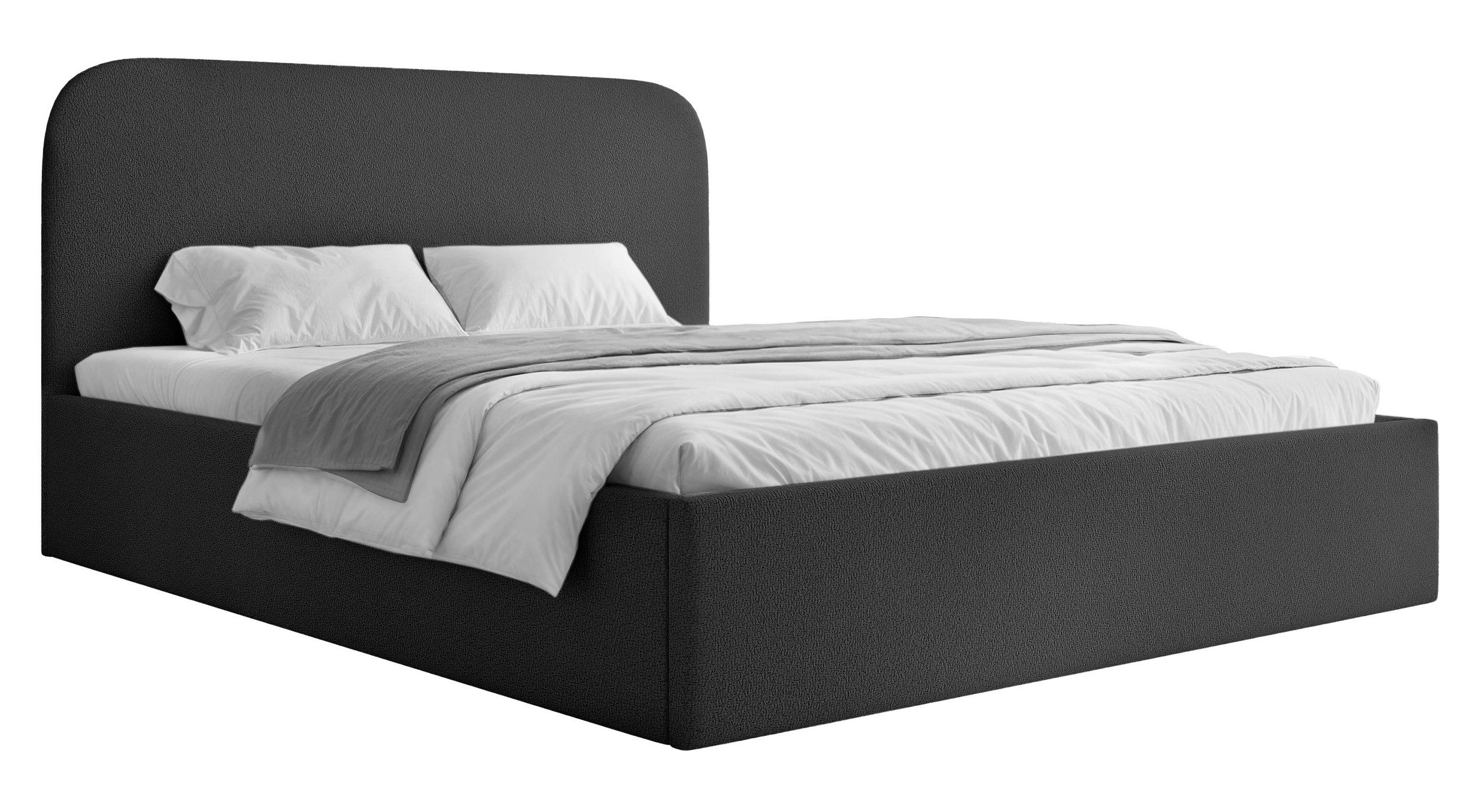 selsey-sonvivo-polsterbett-180x200-cm-mit-bettkasten-dunkelgr-ner-chenille-bezug image 2