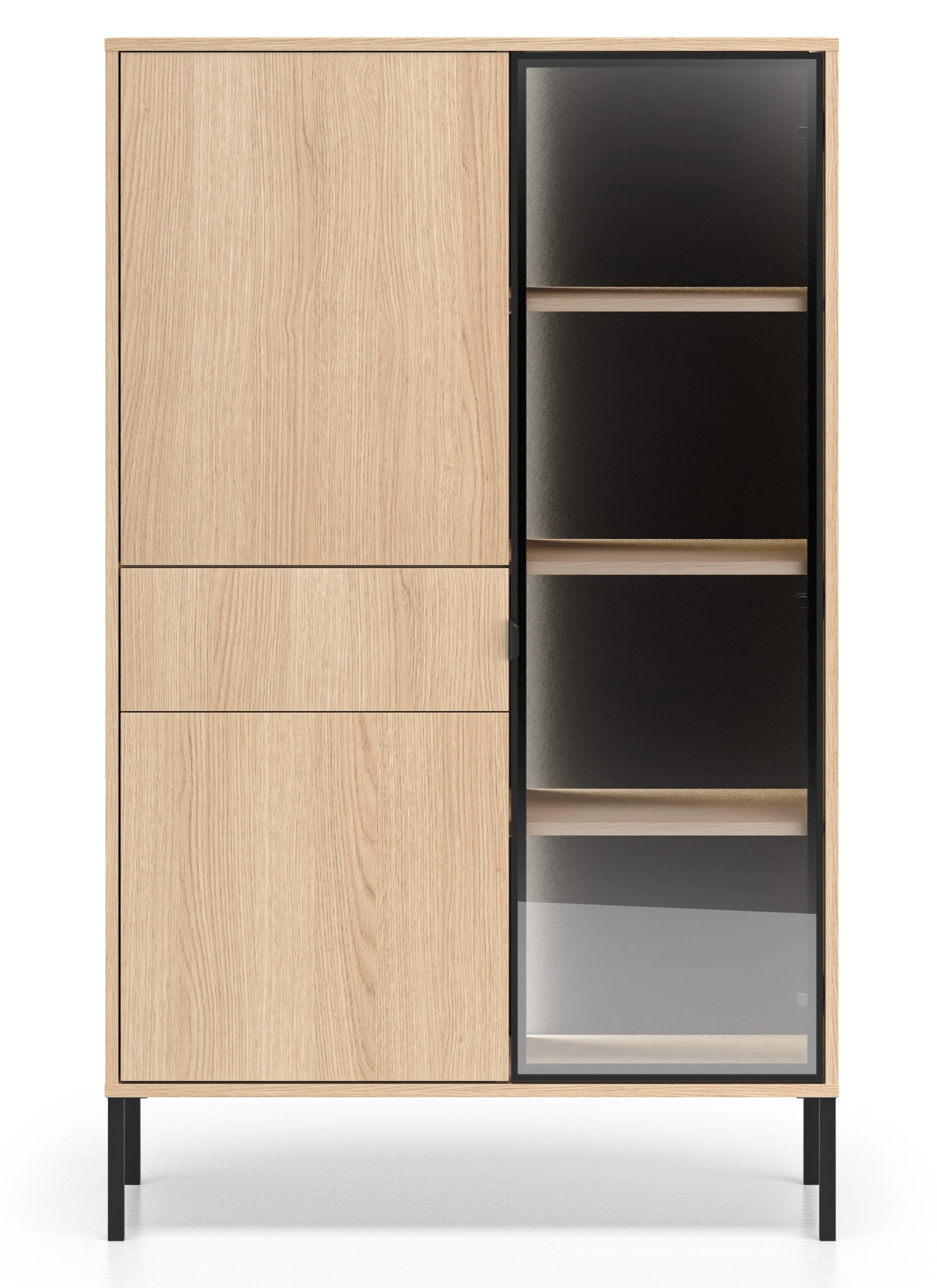 selsey-barnee-dreht-r-vitrine-92-cm-lindberg-eiche-mit-schublade-und-beleuchtung image 5