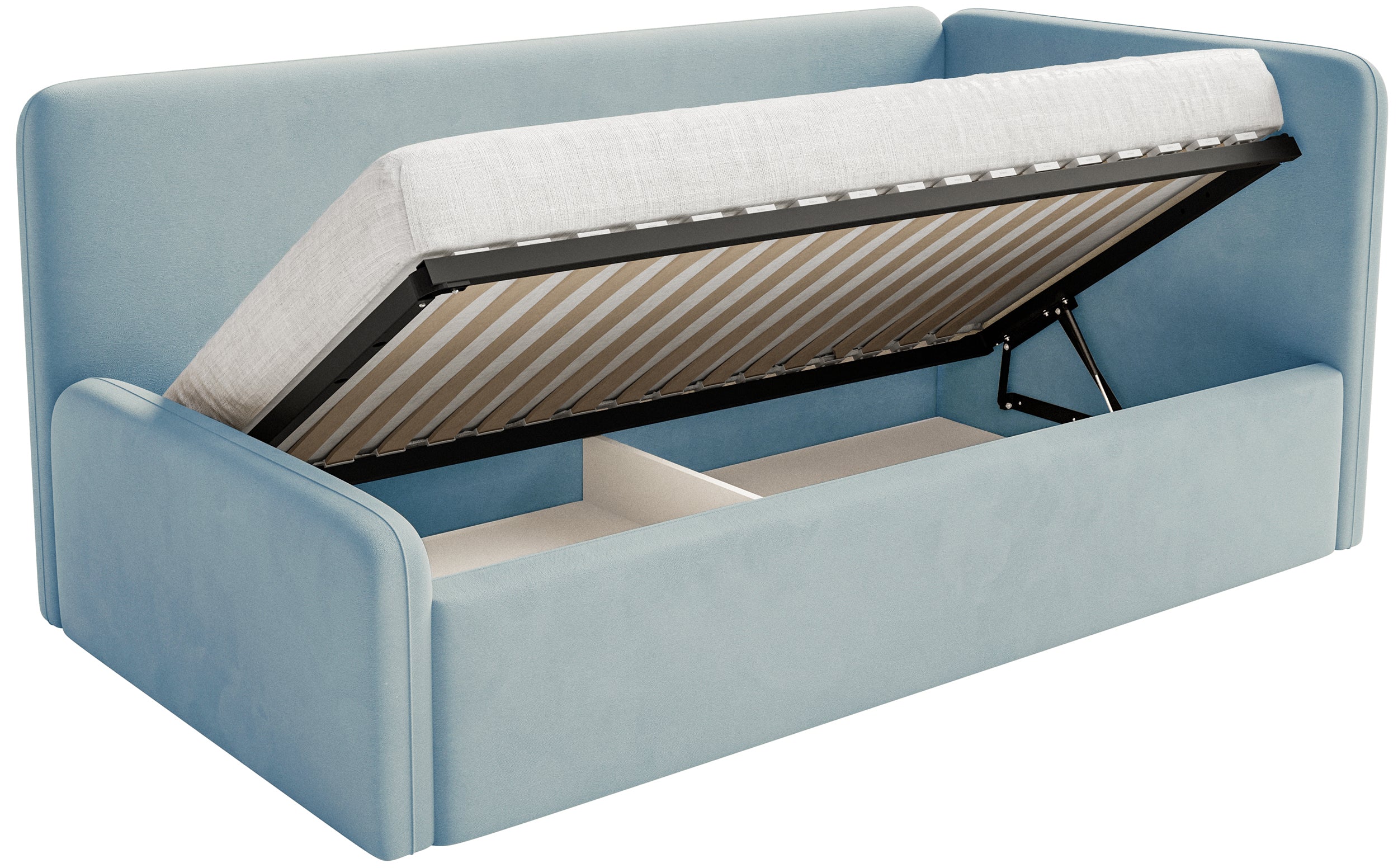selsey-fanklo-jugendbett-90x200-cm-rechtsseitig-mit-matratze-und-stauraum-blauer-2 image 3