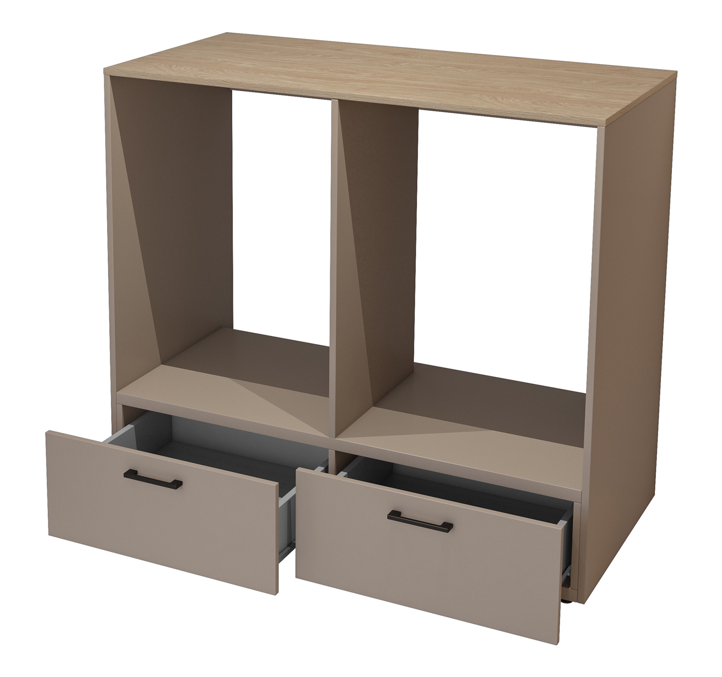 selsey-rosa-waschmaschinen-und-trocknerschrank-mit-zwei-schubladen-congo-ge-lte- image 3