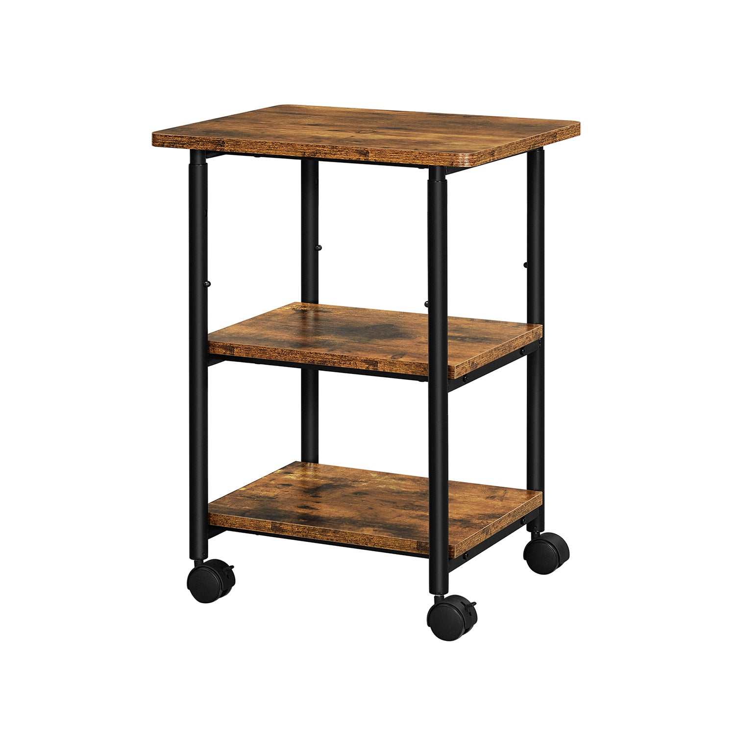 vasagle-druckertisch-mit-rollen-mobiler-druckerst-nder-3-ebenen image 1