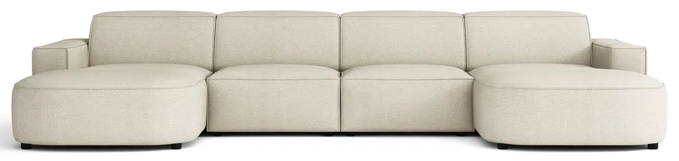 selsey-sallmo-modulares-ecksofa-u-form-universell-cremefarben-hydrophober-chenil image 1