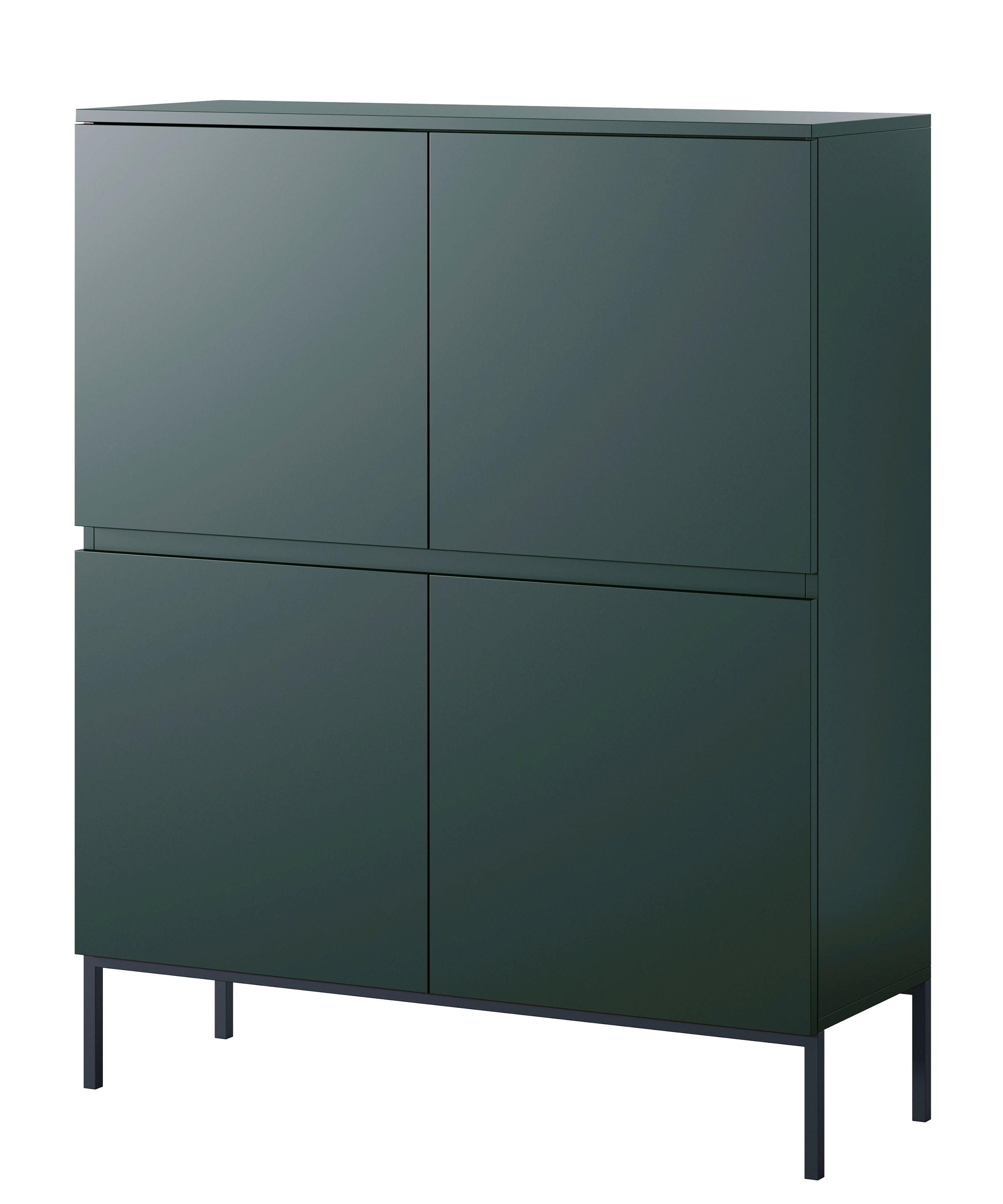 selsey-bemmi-hohe-kommode-100-cm-dunkelgr-n image 1