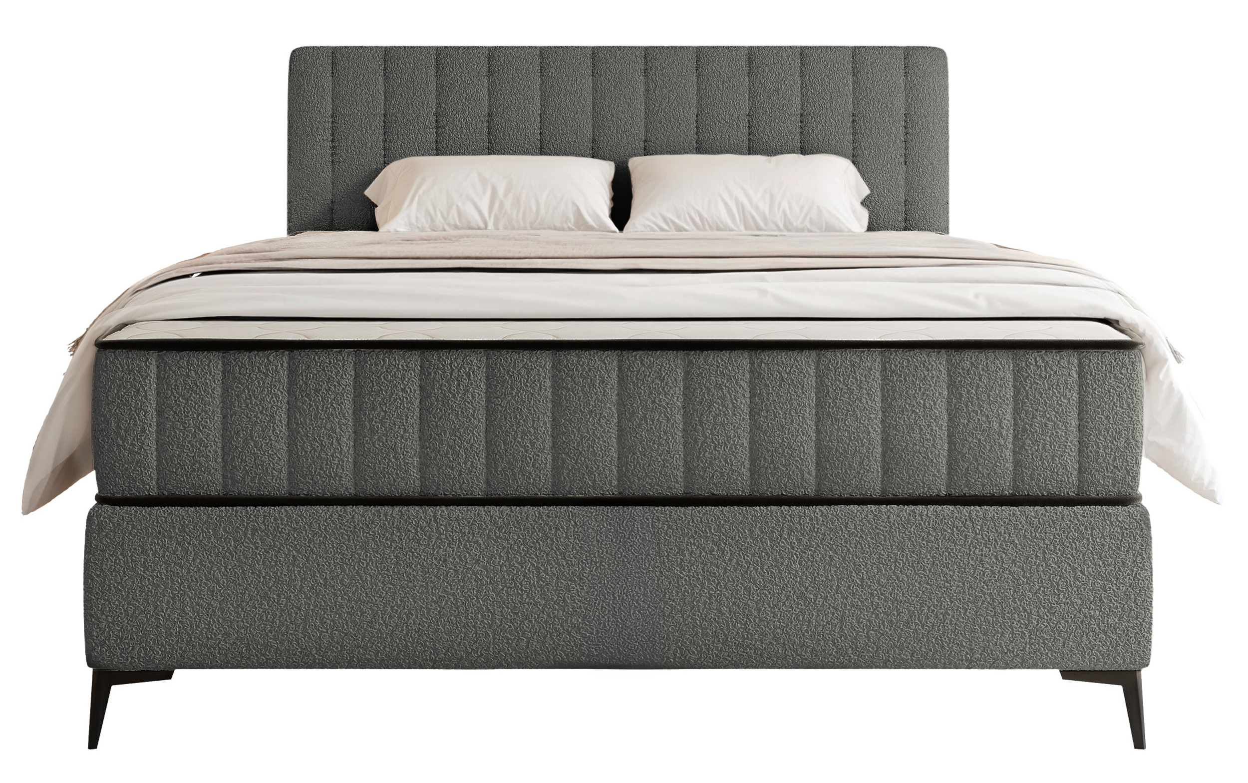selsey-mufasso-kontinentales-bett-140x200-cm-mit-stauraum-dunkelgrauer-boucl image 4