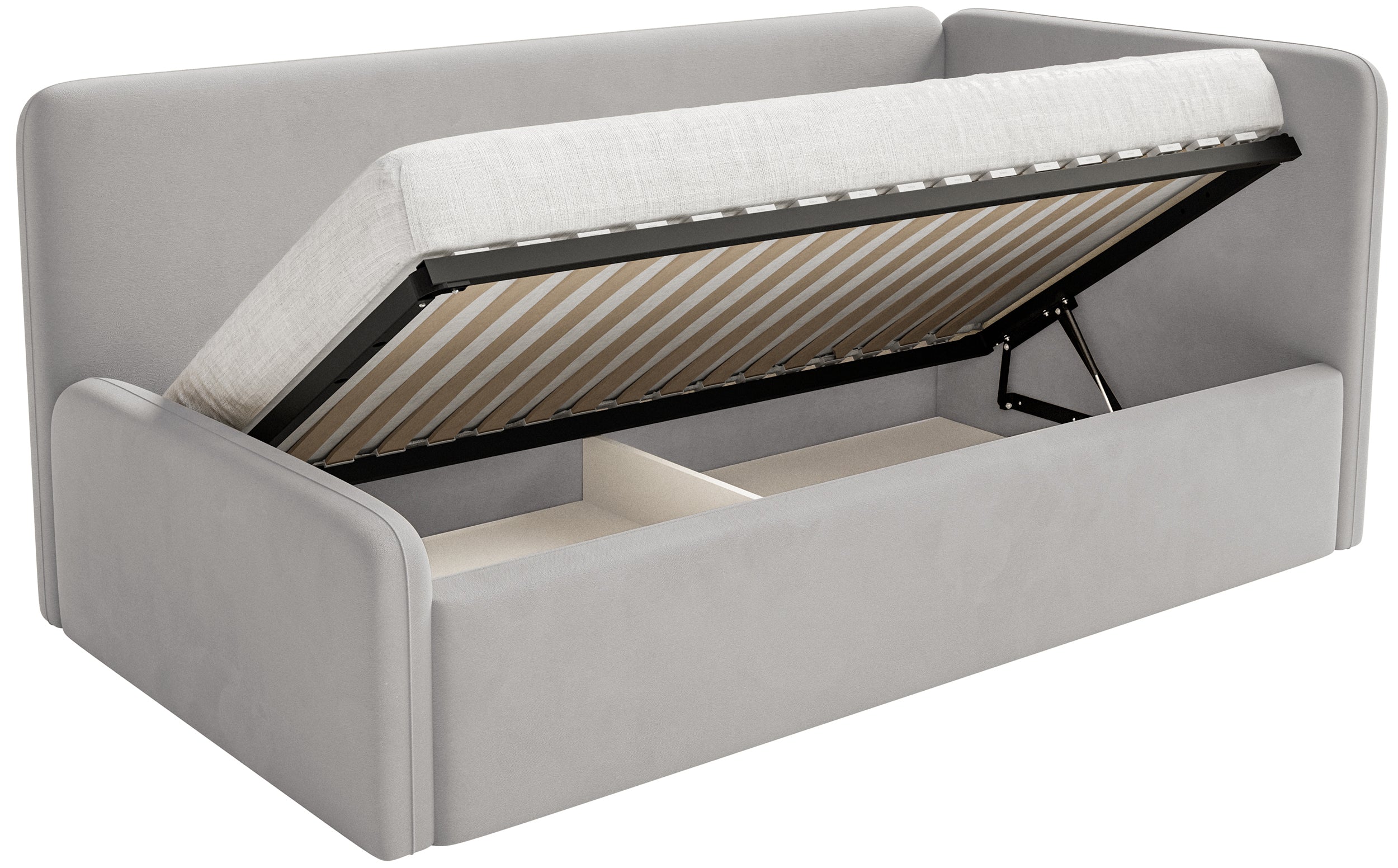 selsey-fanklo-jugendbett-90x200-cm-rechtsseitig-mit-matratze-und-stauraum-hellgr image 3