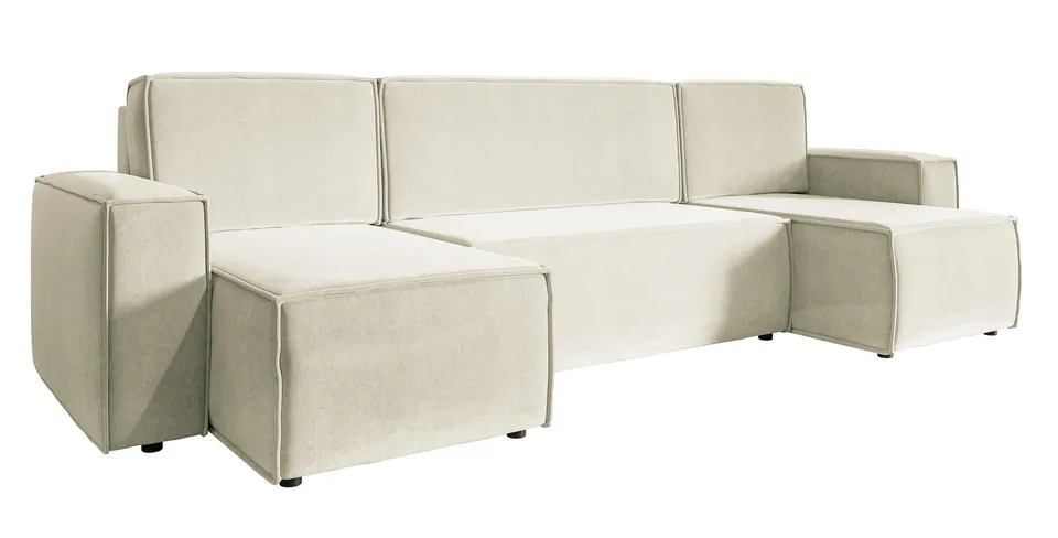 selsey-copertino-ecksofa-u-f-rmig-mit-schlaffunktion-und-stauraum-creme-samt image 1
