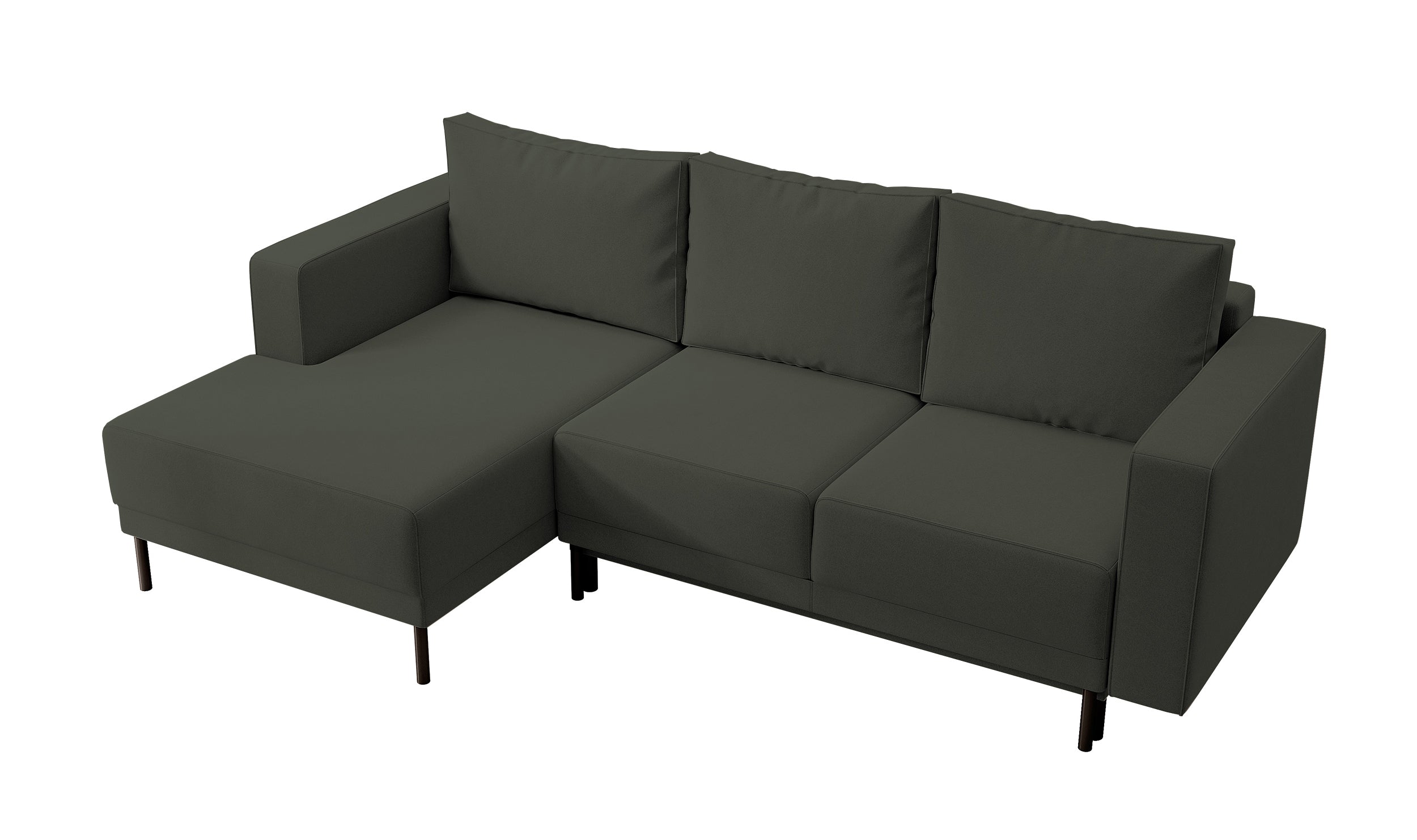 selsey-rodario-mini-ecksofa-mit-schlaffunktion-l-links-olivgr-n-samt image 4