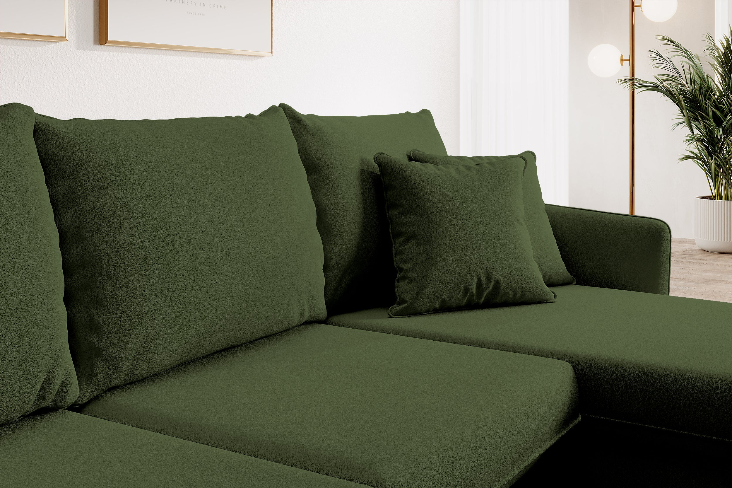 selsey-volio-ecksofa-mit-schlaffunktion-olivgr-ner-wasserabweisender-samt-schwar image 4