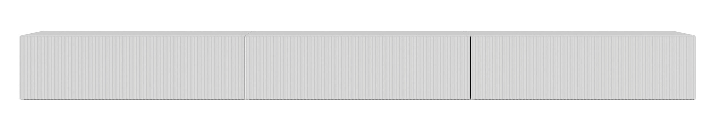 selsey-veldio-h-ngender-tv-schrank-300-cm-wei-matt-mit-geriffelter-front-dreit-r image 2