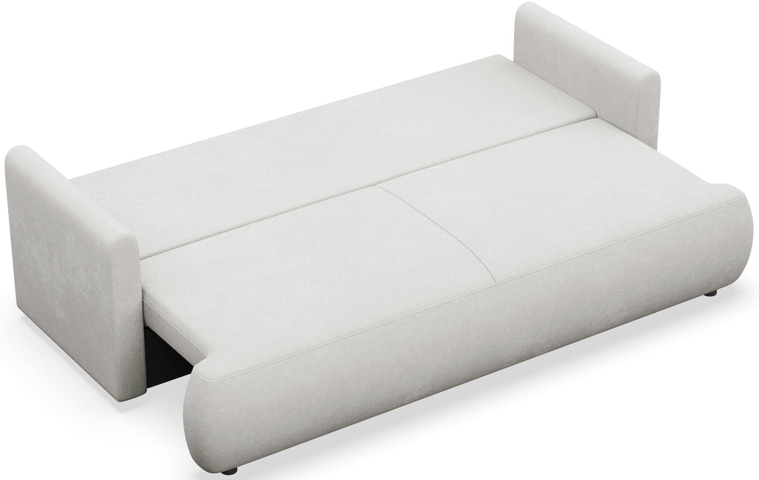 selsey-ovo-mini-dreisitzer-schlafsofa-mit-stauraum-hellgrau-chenille image 3