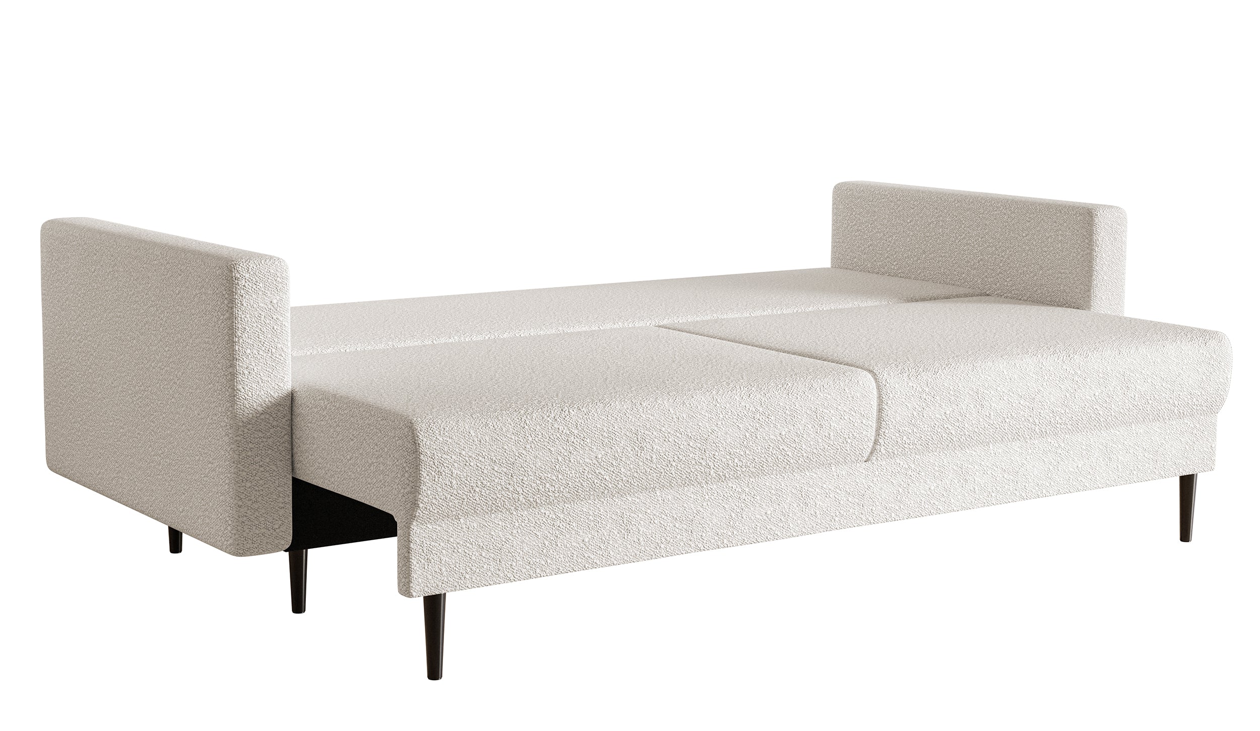 selsey-valico-3-sitzer-schlafsofa-creme-boucl-schwarze-beine image 5
