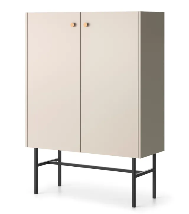 selsey-divenos-hohe-kommode-zweifl-gelig-93-cm-grau-beige image 1
