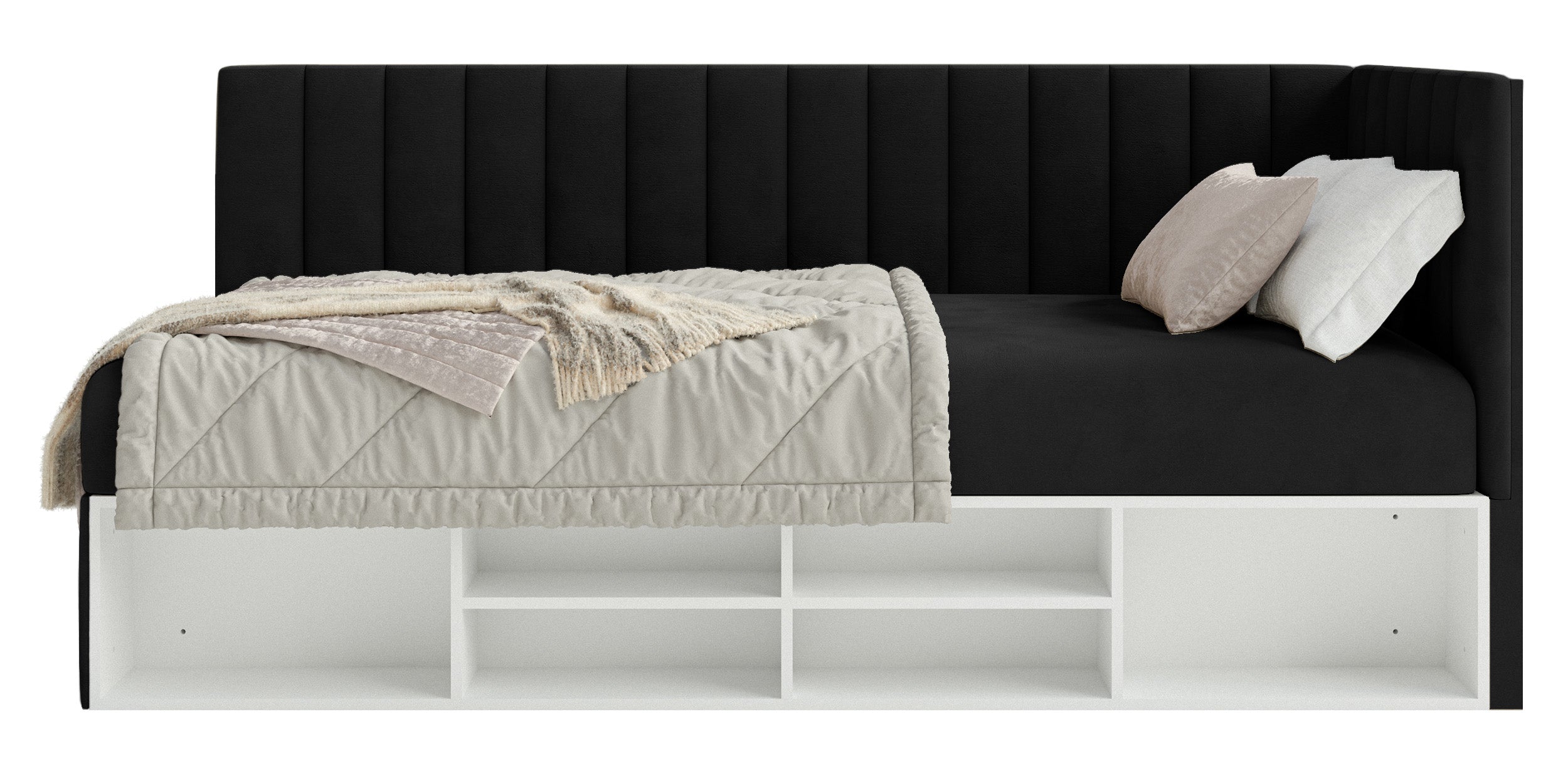 selsey-ventrio-jugendbett-90x200-cm-rechtsseitig-schwarz-velours-mit-stauraum image 5