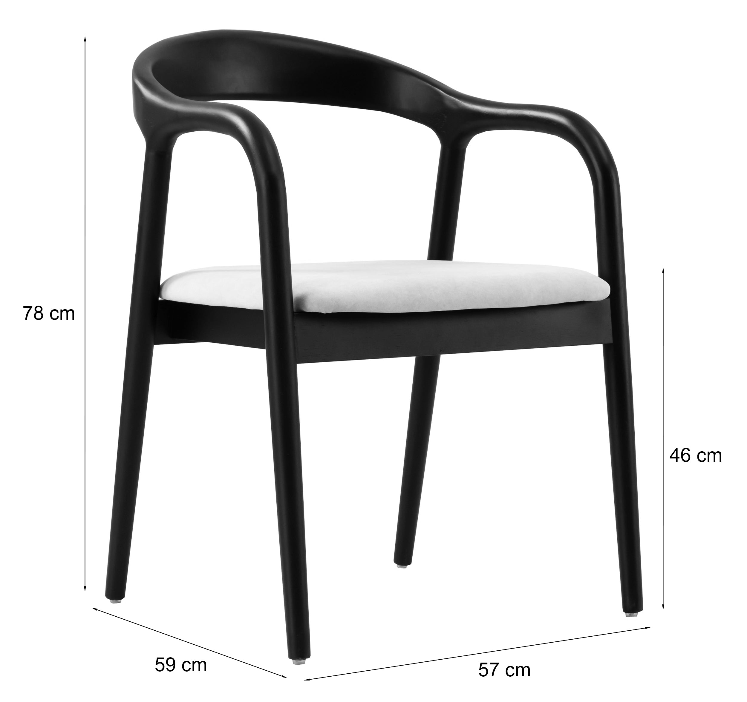 selsey-battione-holzstuhl-esszimmer-beiger-samt-nat-rliche-eiche-pflegeleicht image 8