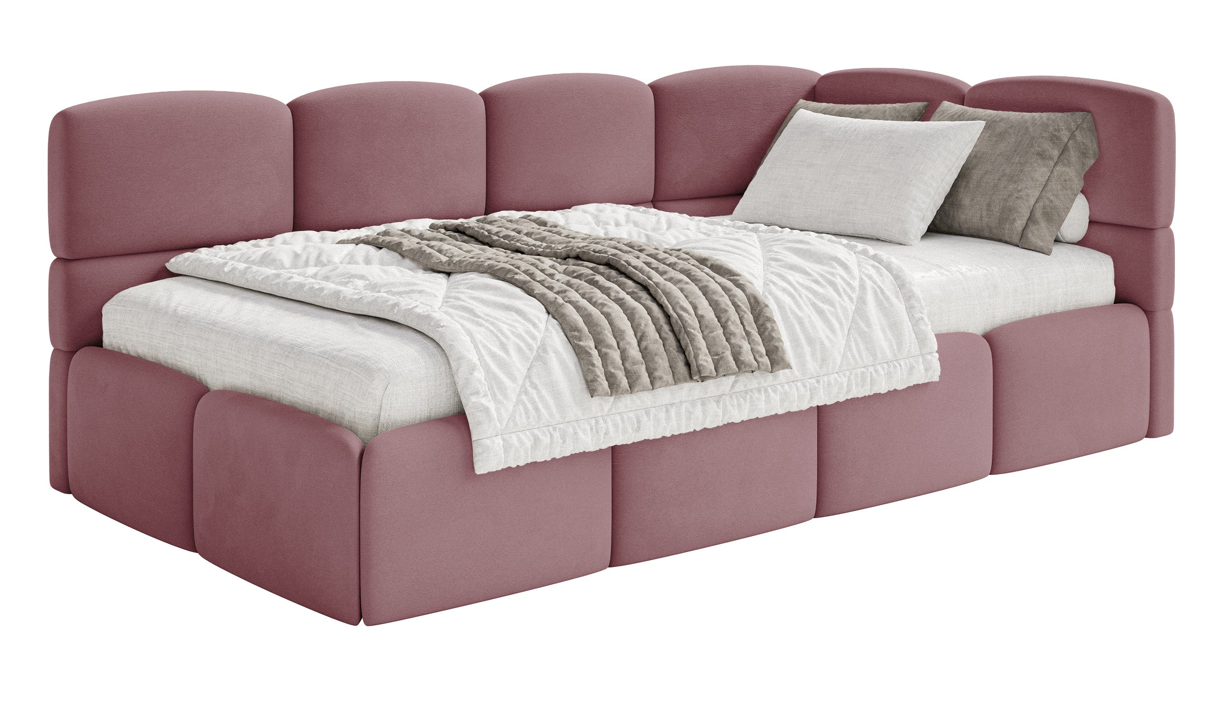 selsey-cloudy-jugendbett-120x200-cm-rechts-mit-stauraum-rosa-velours image 8